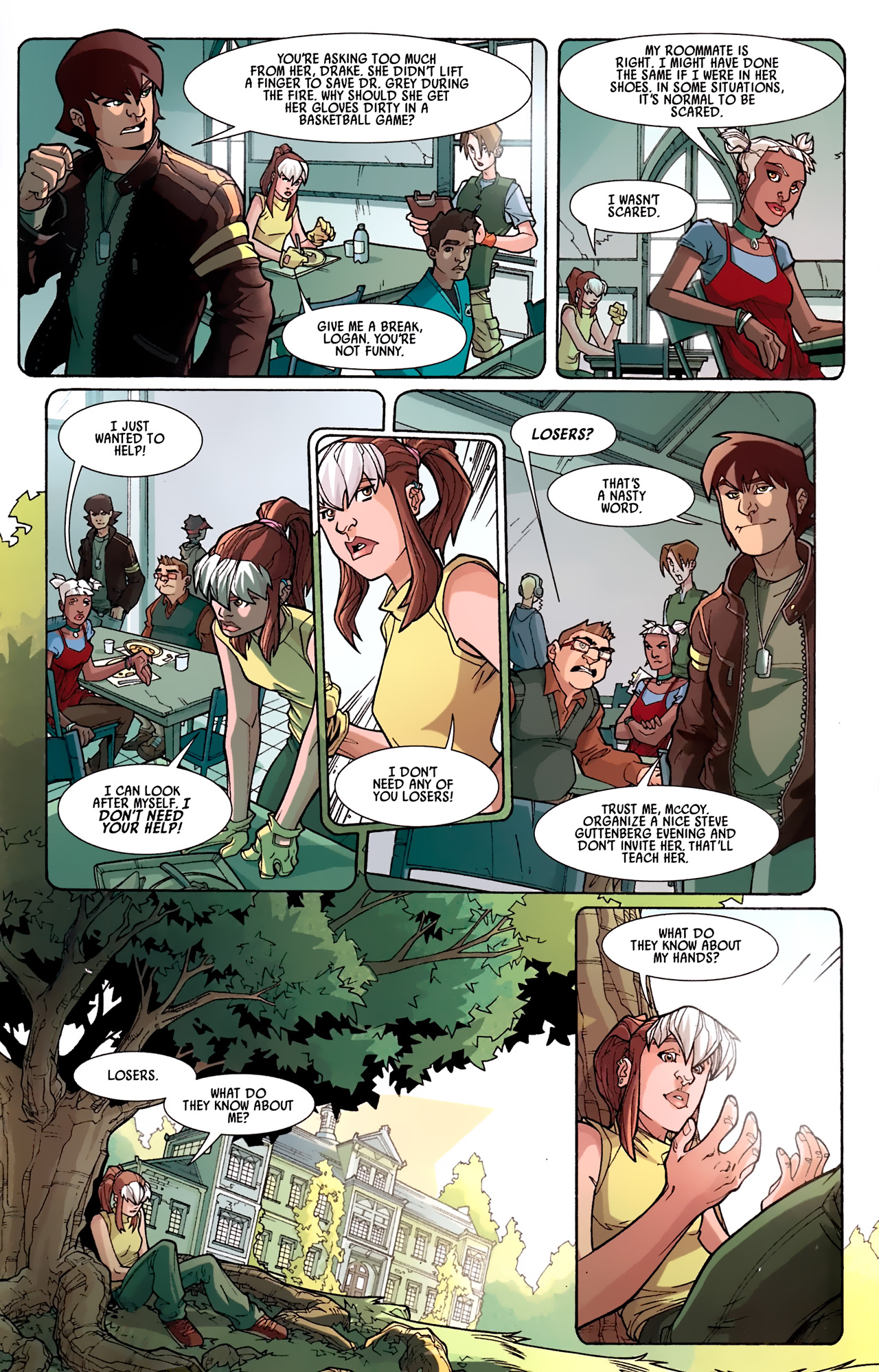 Read online X-Campus comic -  Issue #1 - 32