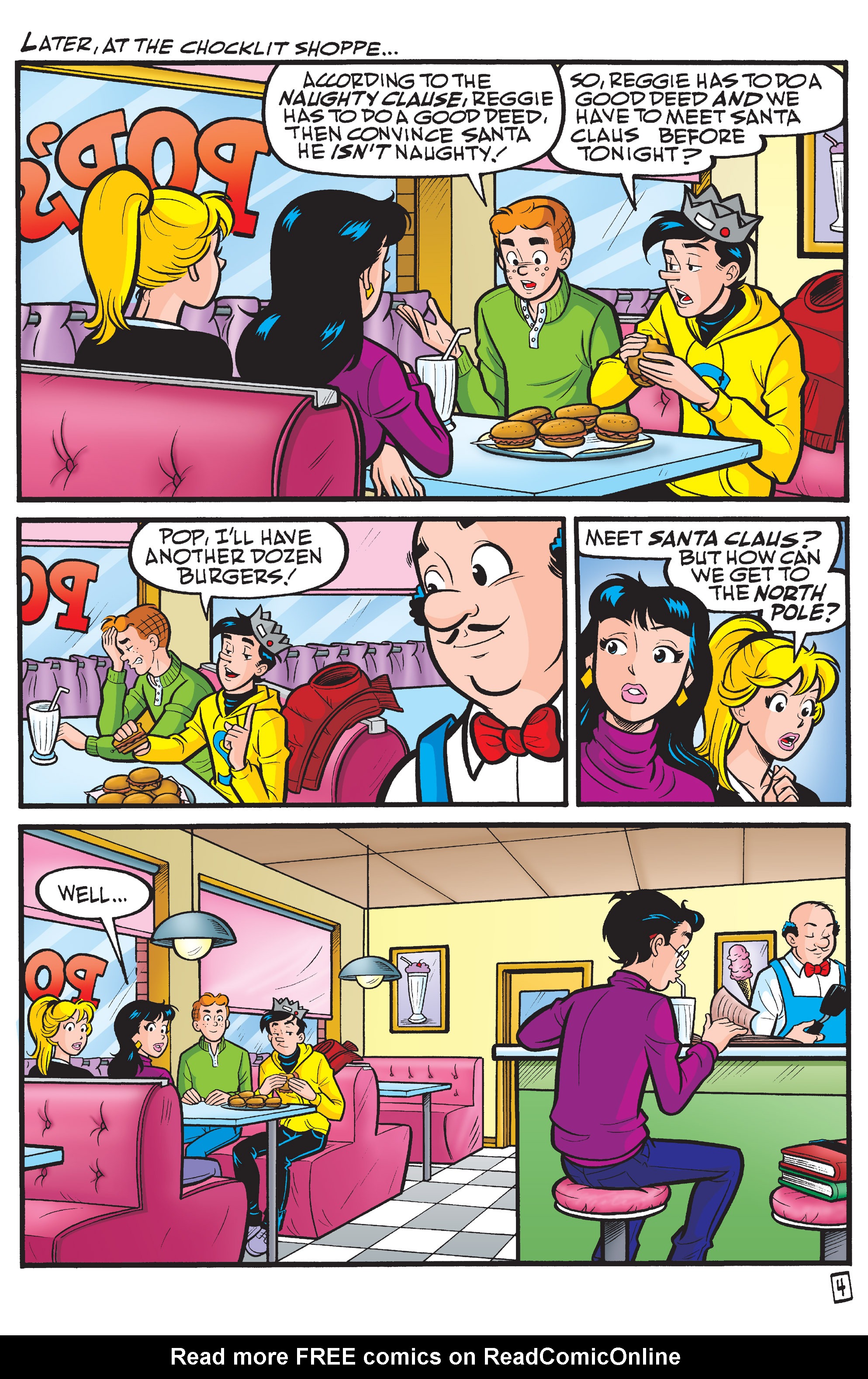 Read online Archie Meets Santa comic -  Issue # TPB - 86