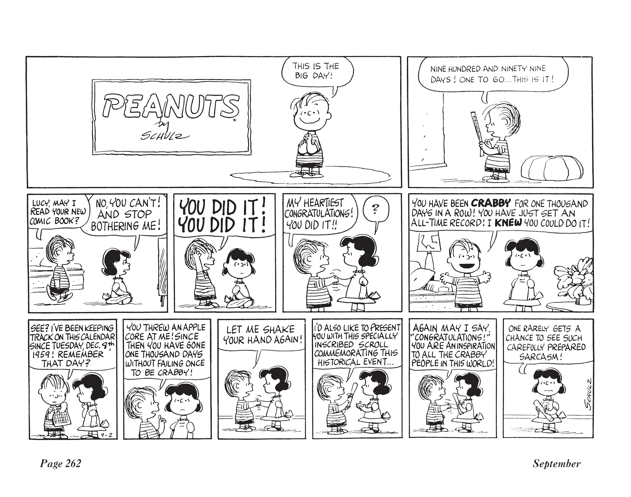 Read online The Complete Peanuts comic -  Issue # TPB 6 - 277