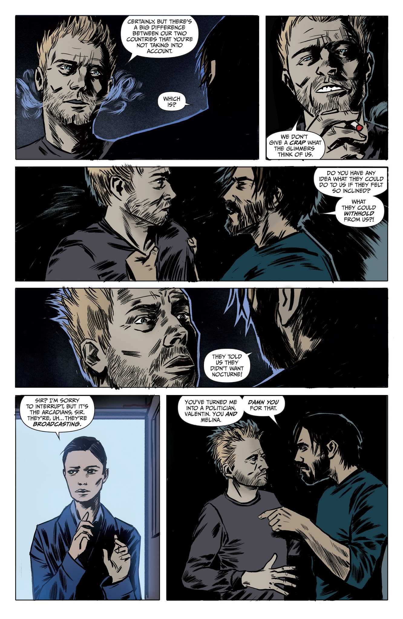 Read online Arcadia comic -  Issue #4 - 16