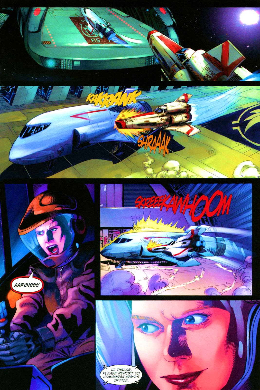 Battlestar Galactica: Season Zero issue 3 - Page 8
