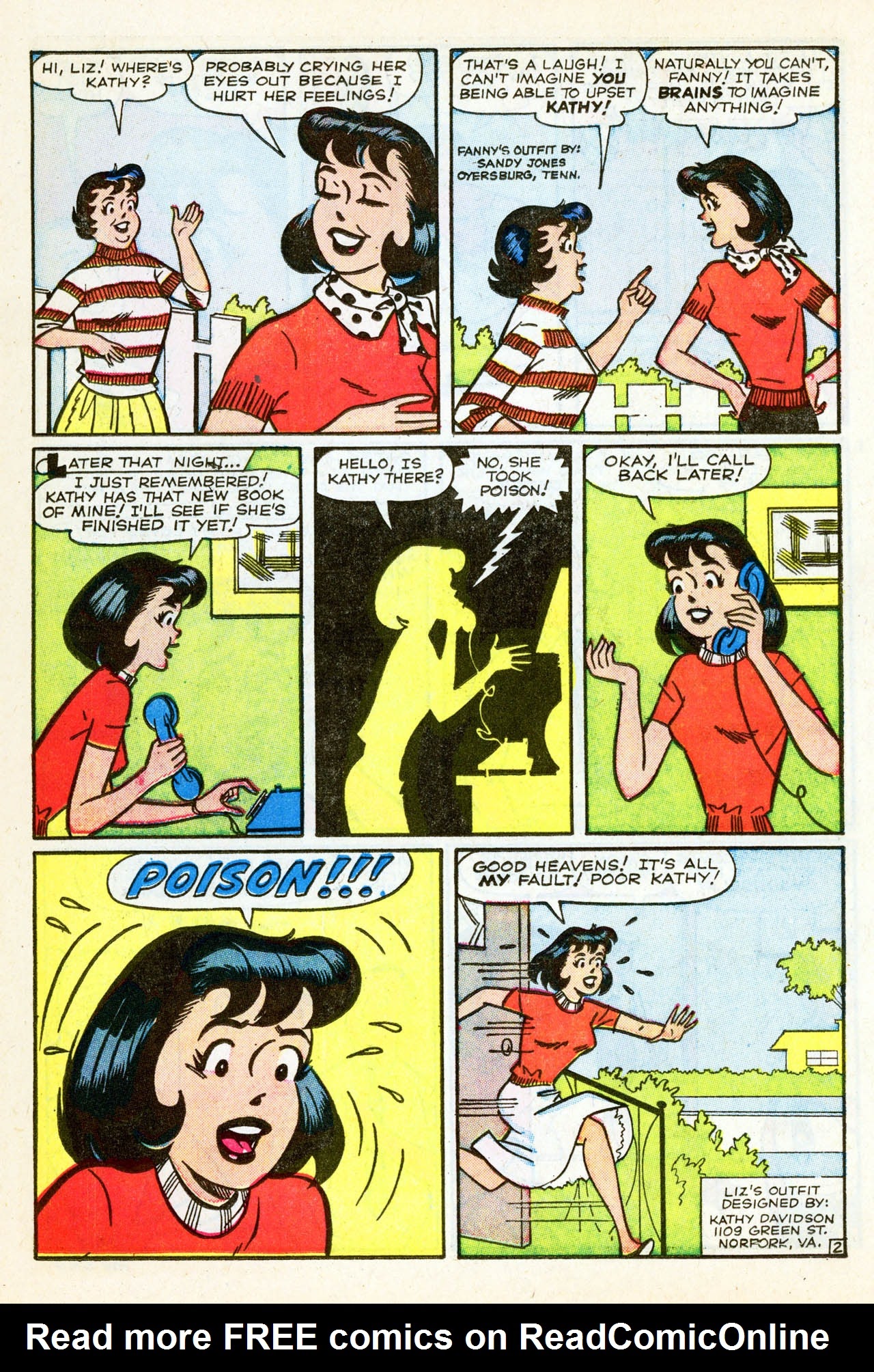 Read online Kathy (1959) comic -  Issue #9 - 10