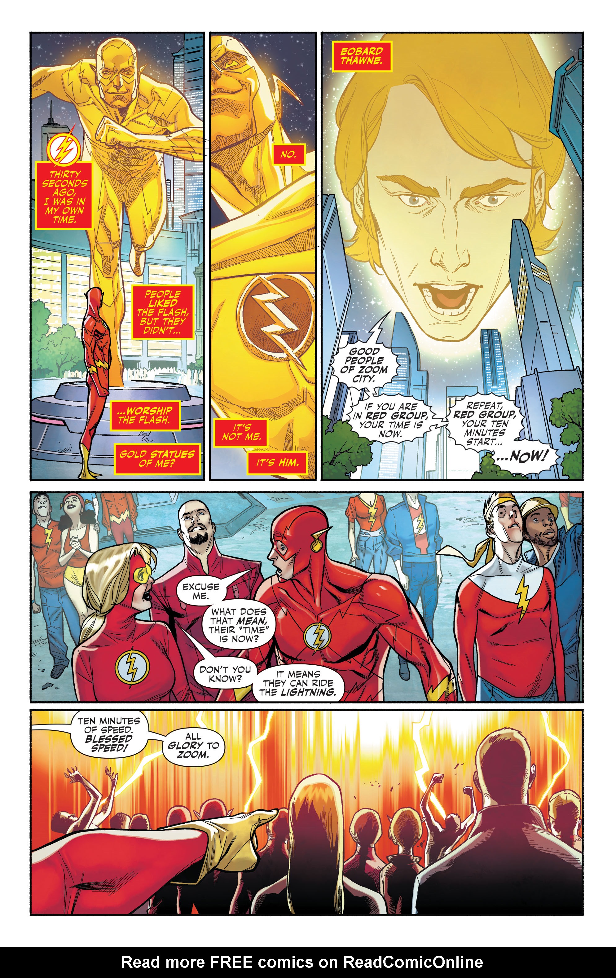 Read online Flash: Fastest Man Alive comic -  Issue #4 - 4