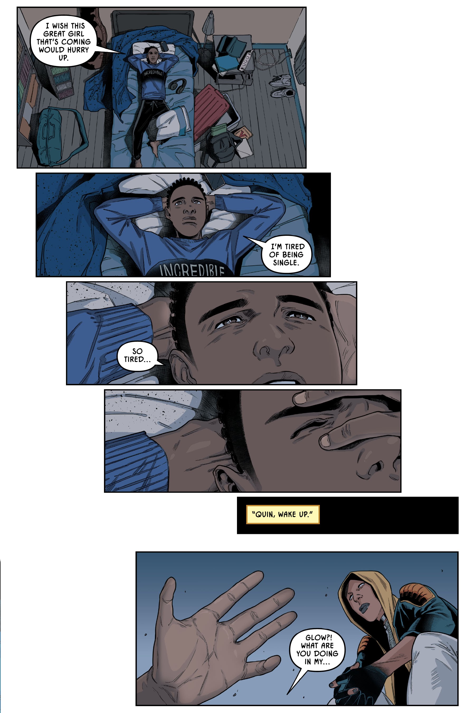 Read online Quincredible: The Hero Within comic -  Issue # TPB - 46