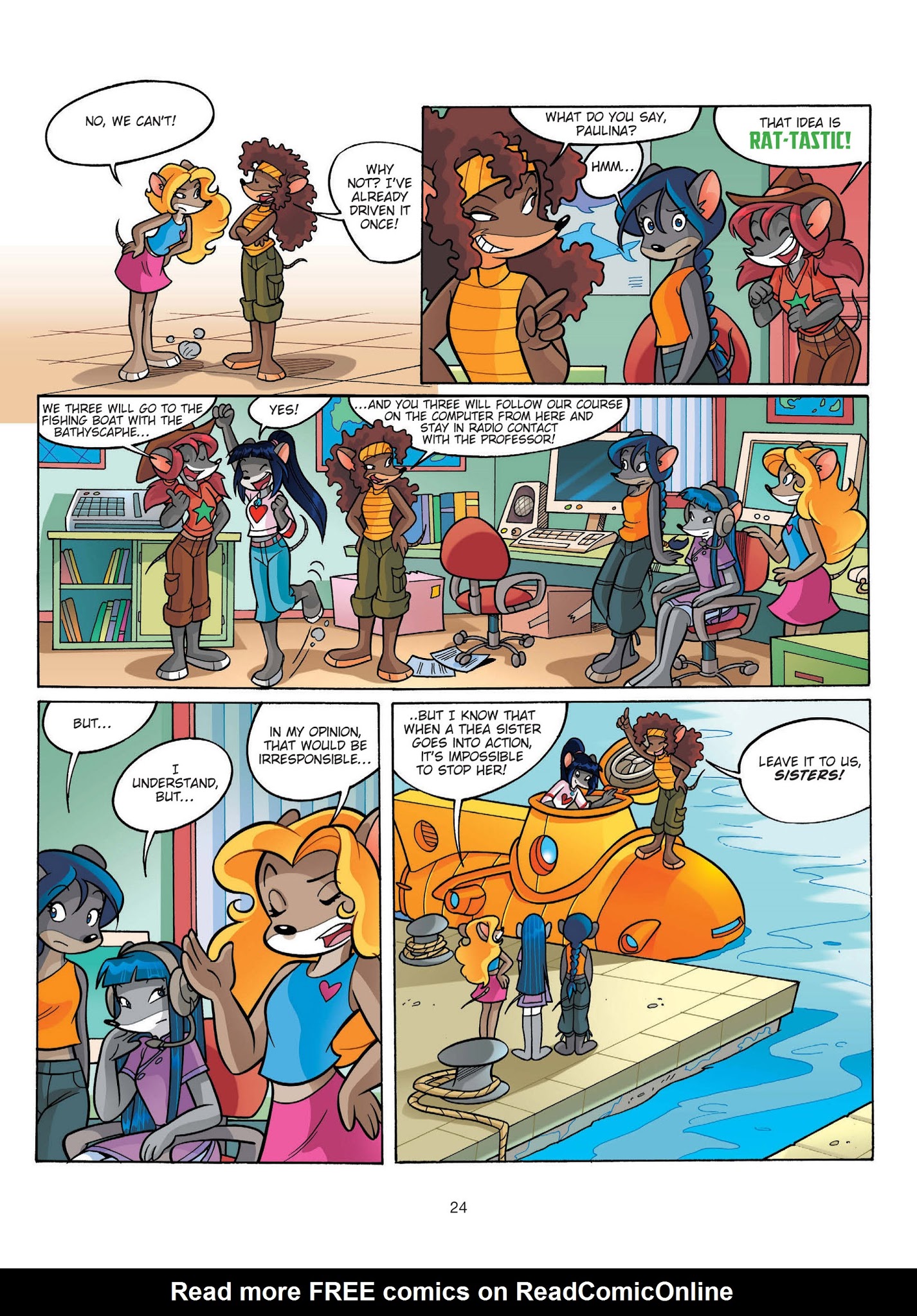 Read online Thea Stilton comic -  Issue # TPB 1 - 25