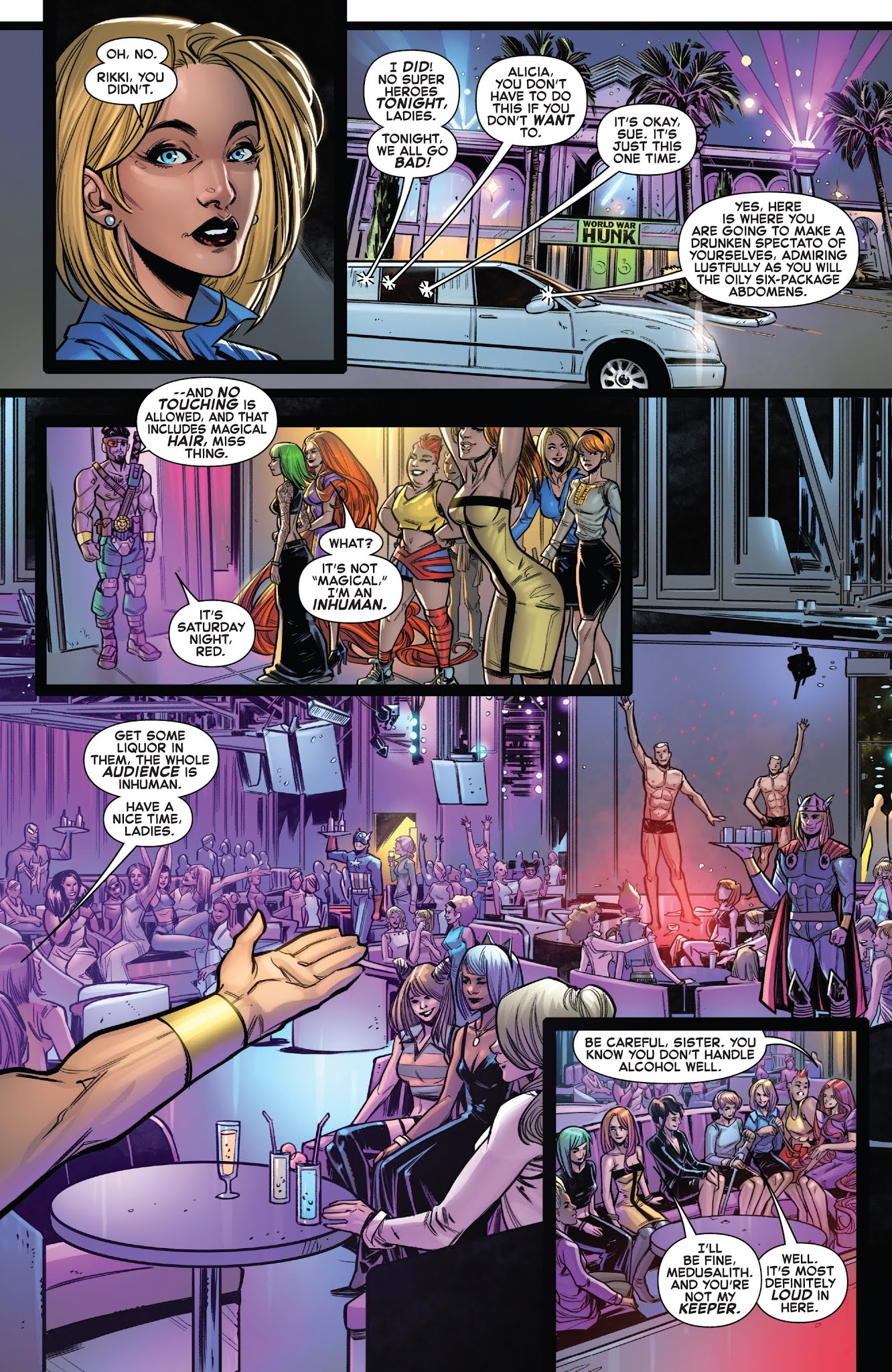 Read online Fantastic Four: Wedding Special comic -  Issue # Full - 9