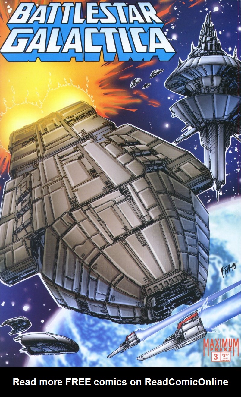 Read online Battlestar Galactica (1995) comic -  Issue #3 - 1