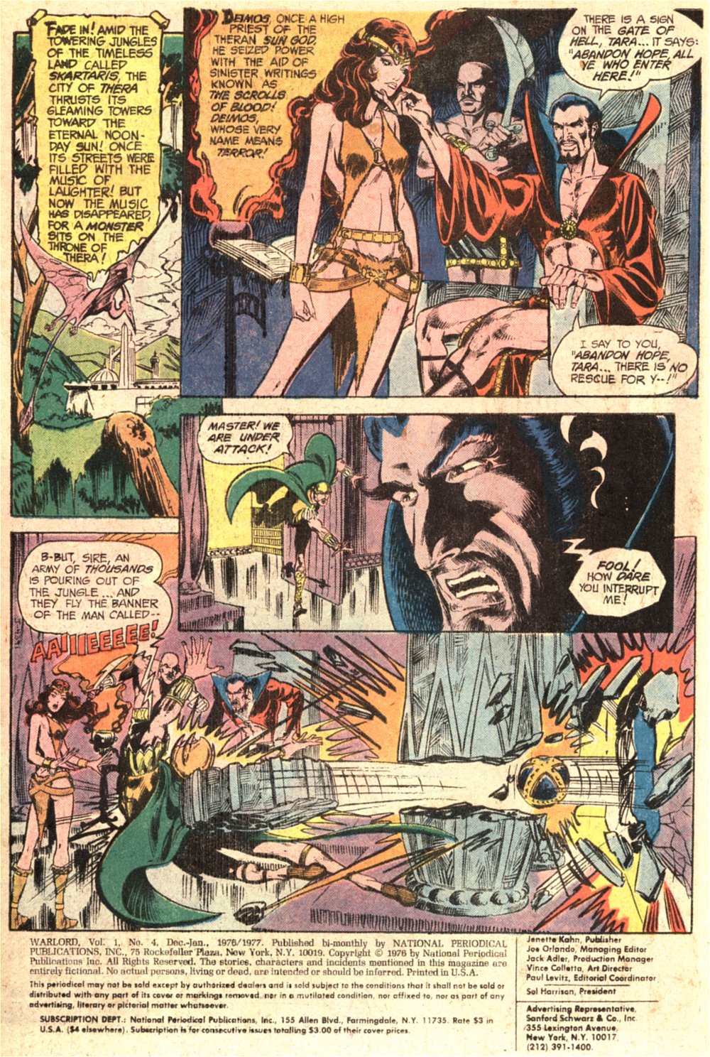 Read online Warlord (1976) comic -  Issue #4 - 2