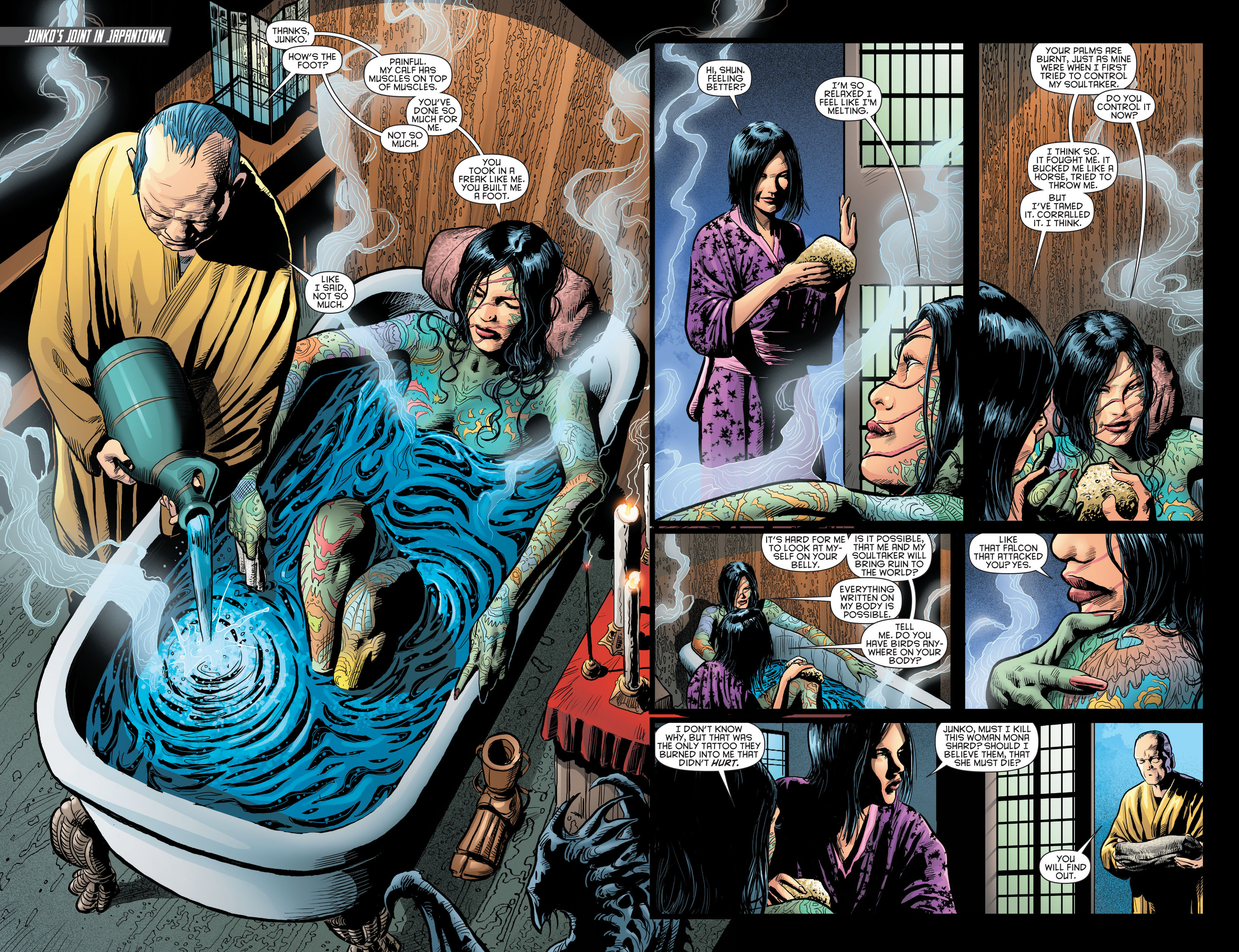 Read online Katana comic -  Issue #8 - 19