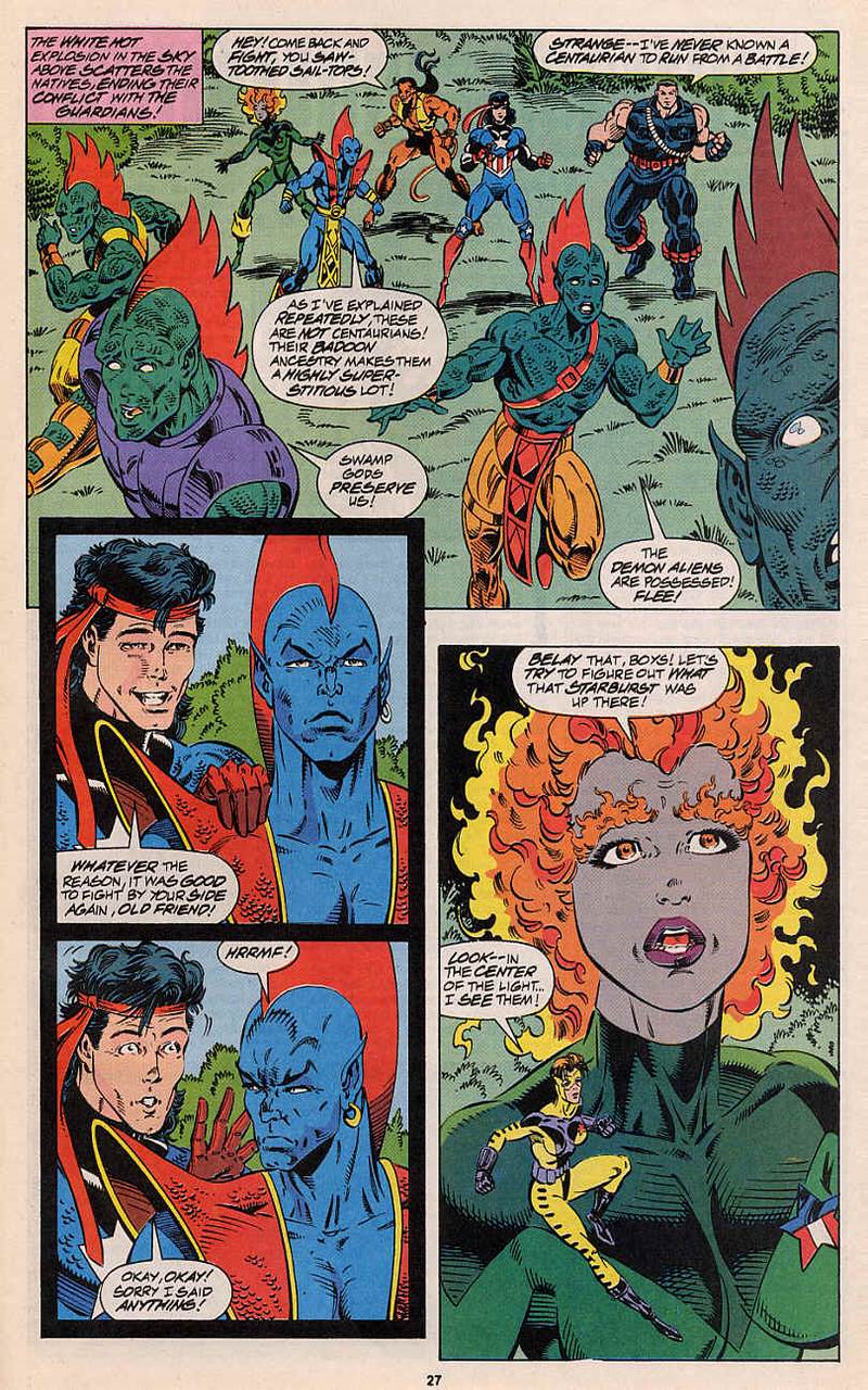 Read online Guardians of the Galaxy (1990) comic -  Issue #45 - 21