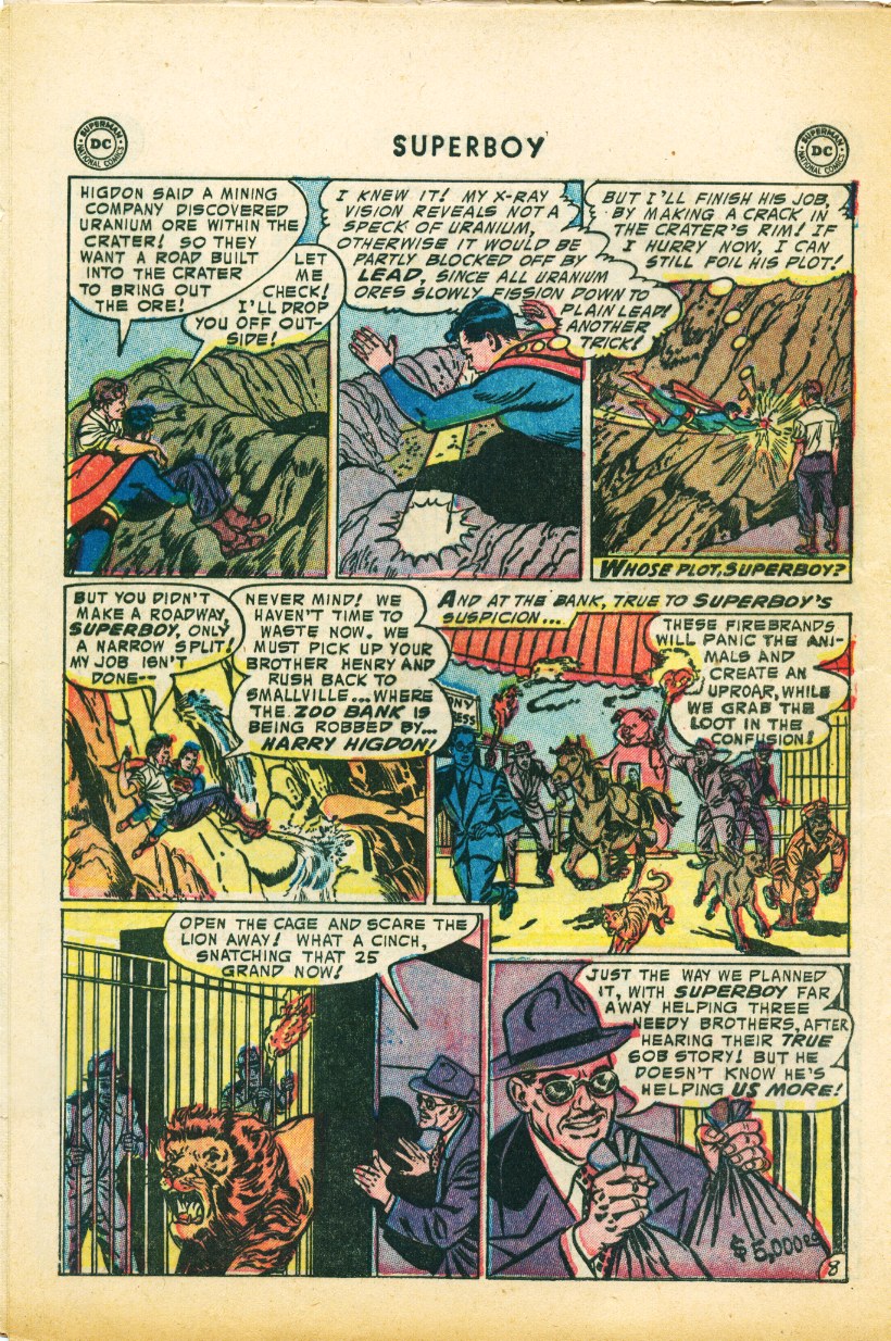Read online Superboy (1949) comic -  Issue #37 - 9