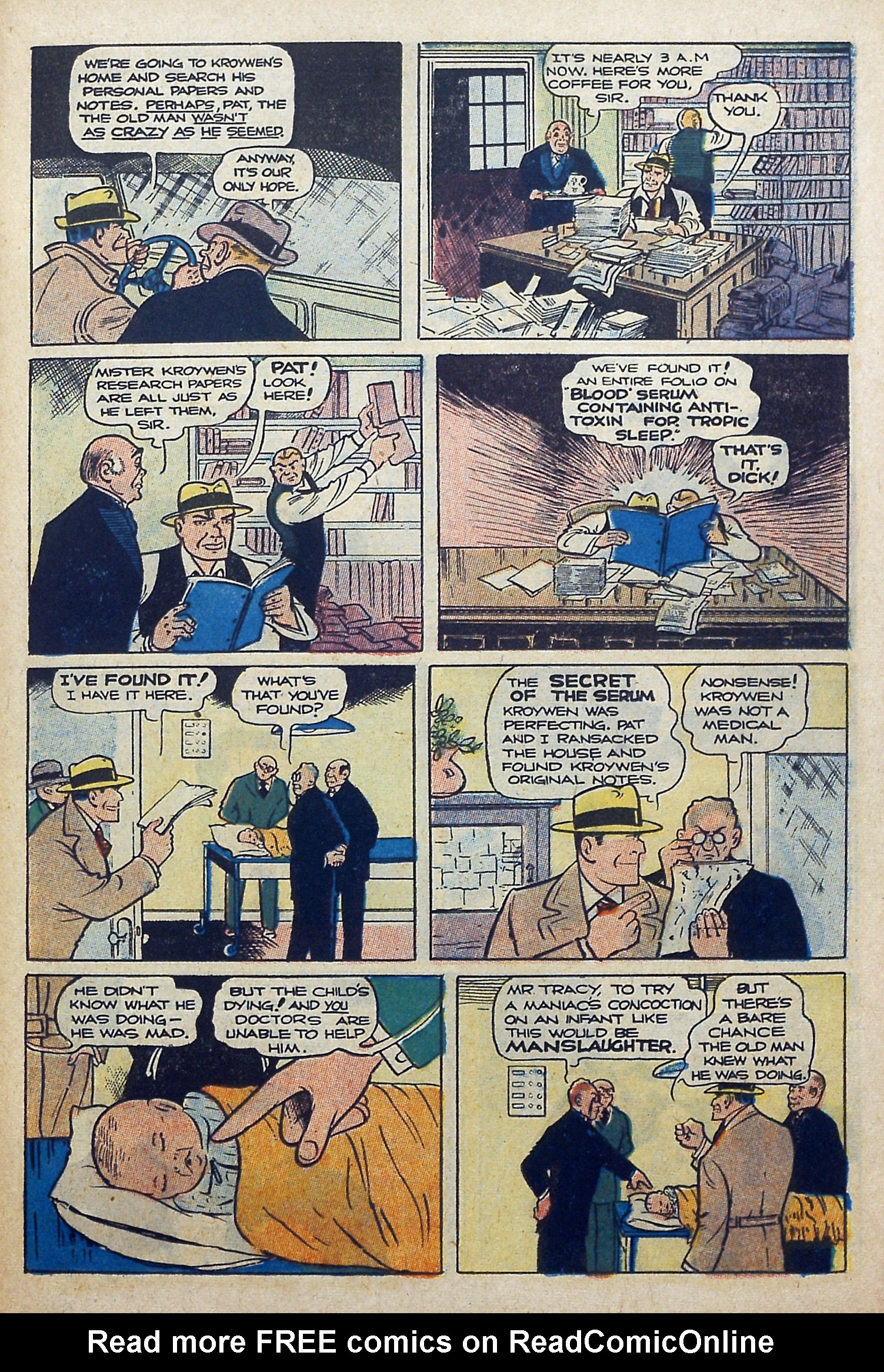 Read online Dick Tracy comic -  Issue #137 - 23