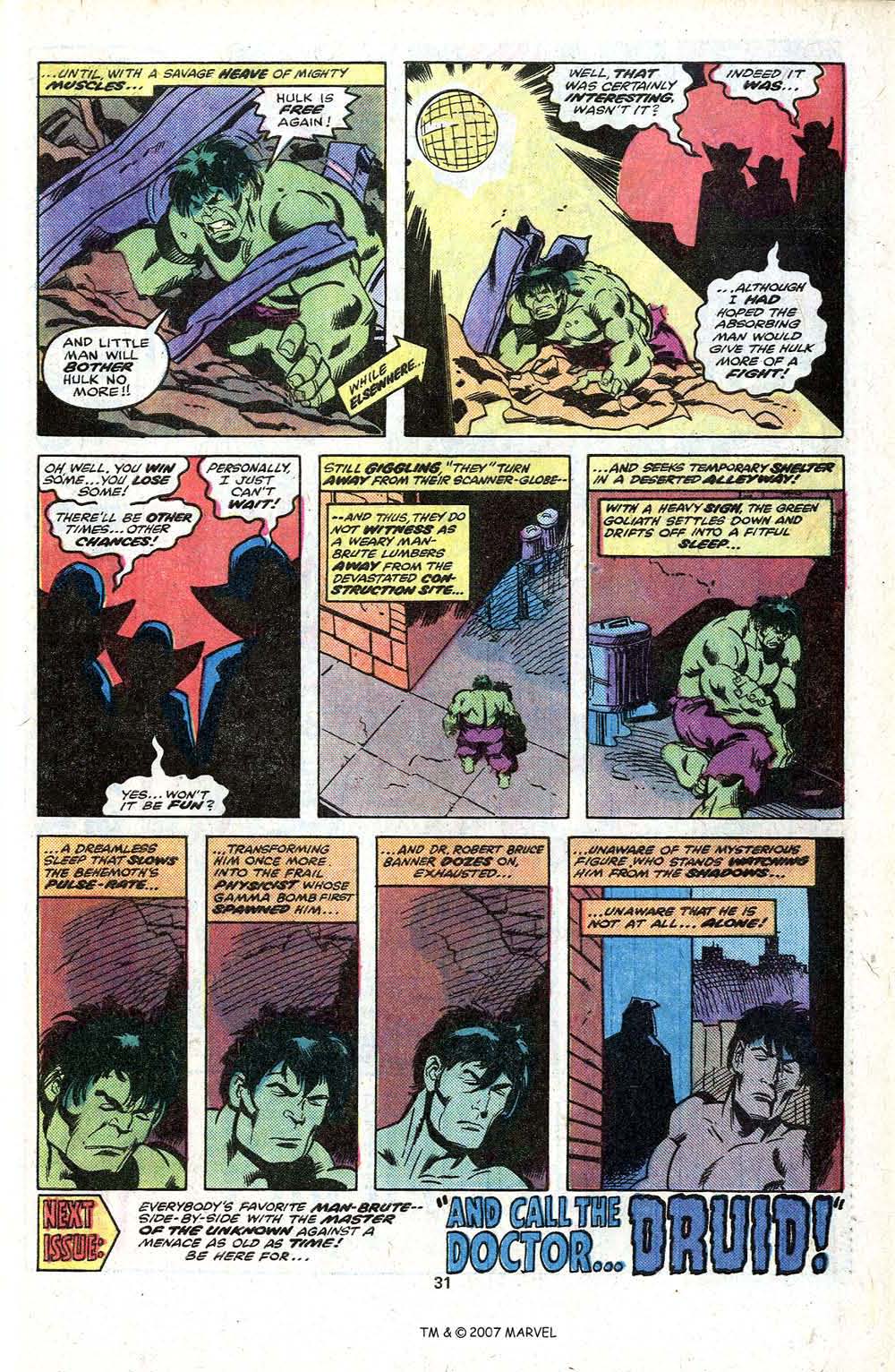 Read online The Incredible Hulk (1968) comic -  Issue #209 - 33