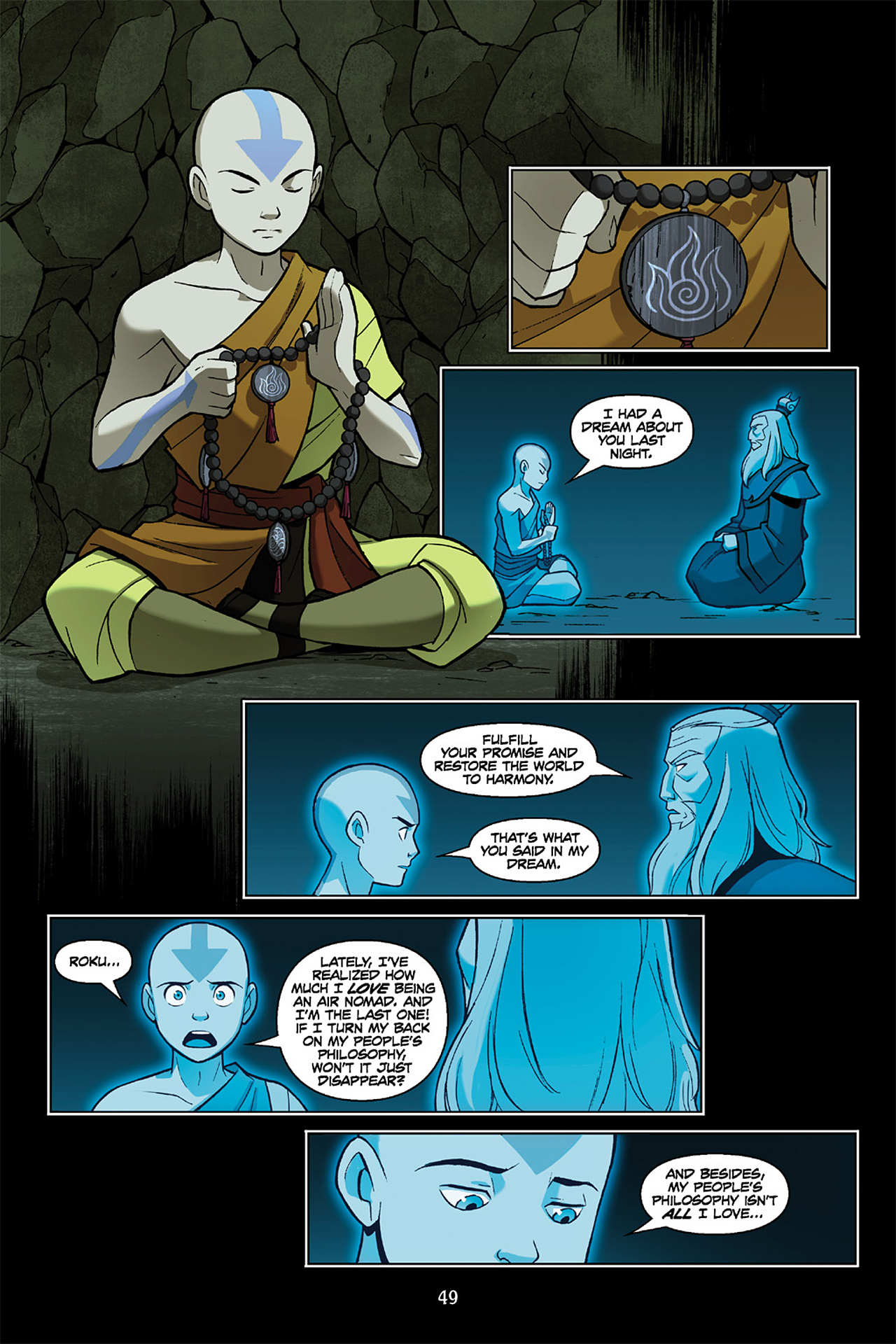 Read online Nickelodeon Avatar: The Last Airbender - The Promise comic -  Issue # Part 3 - 49
