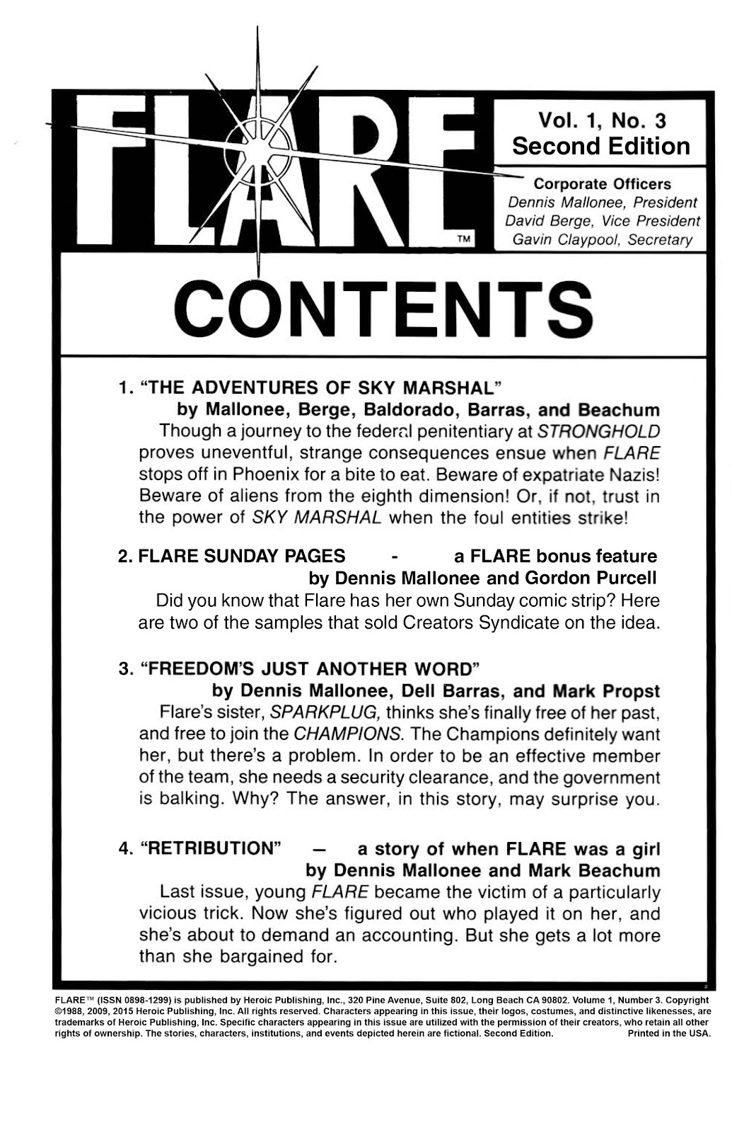 Flare (2004) issue 3 - Page 2