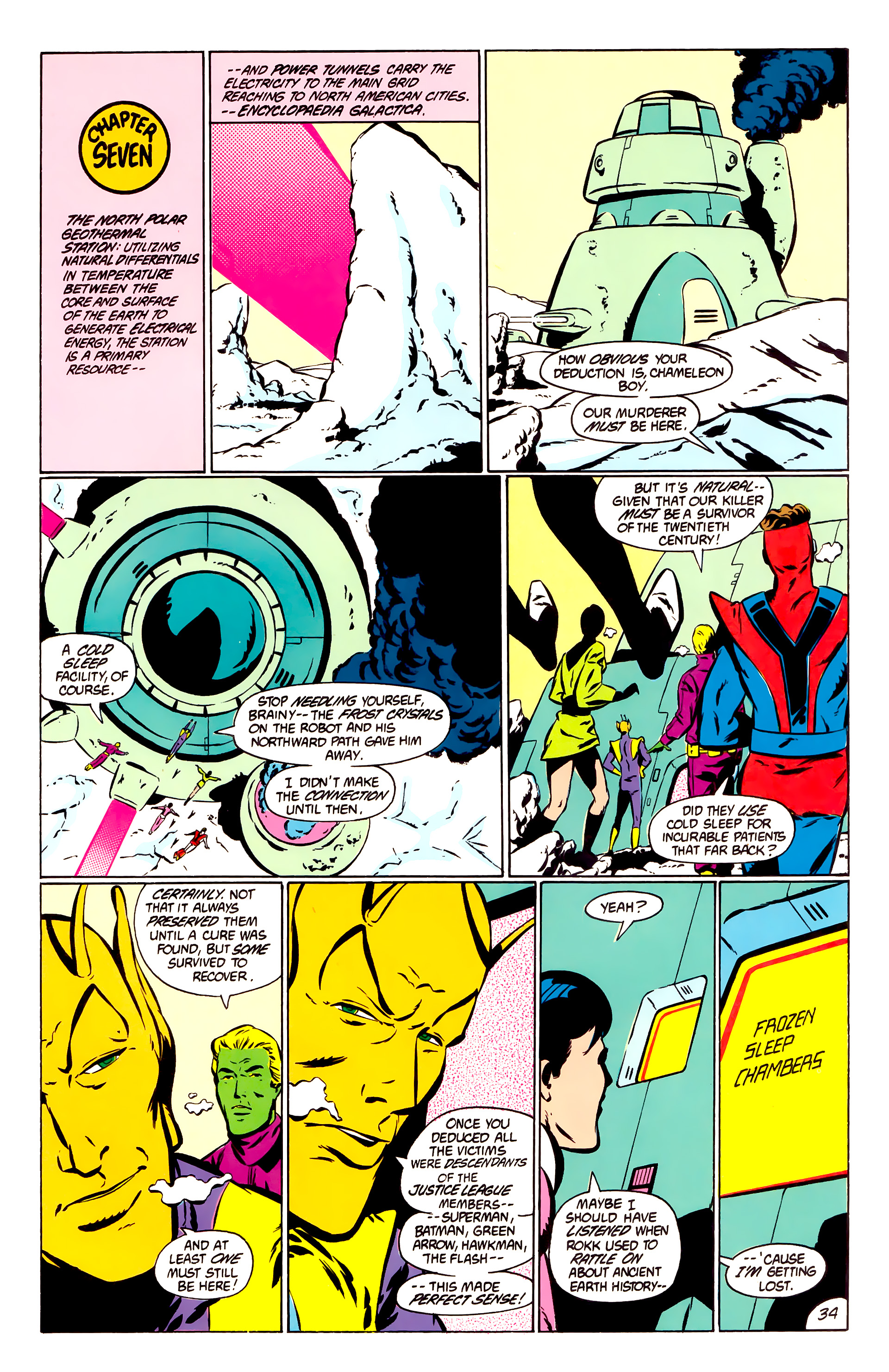 Read online Legion of Super-Heroes (1984) comic -  Issue # _Annual 1 - 36