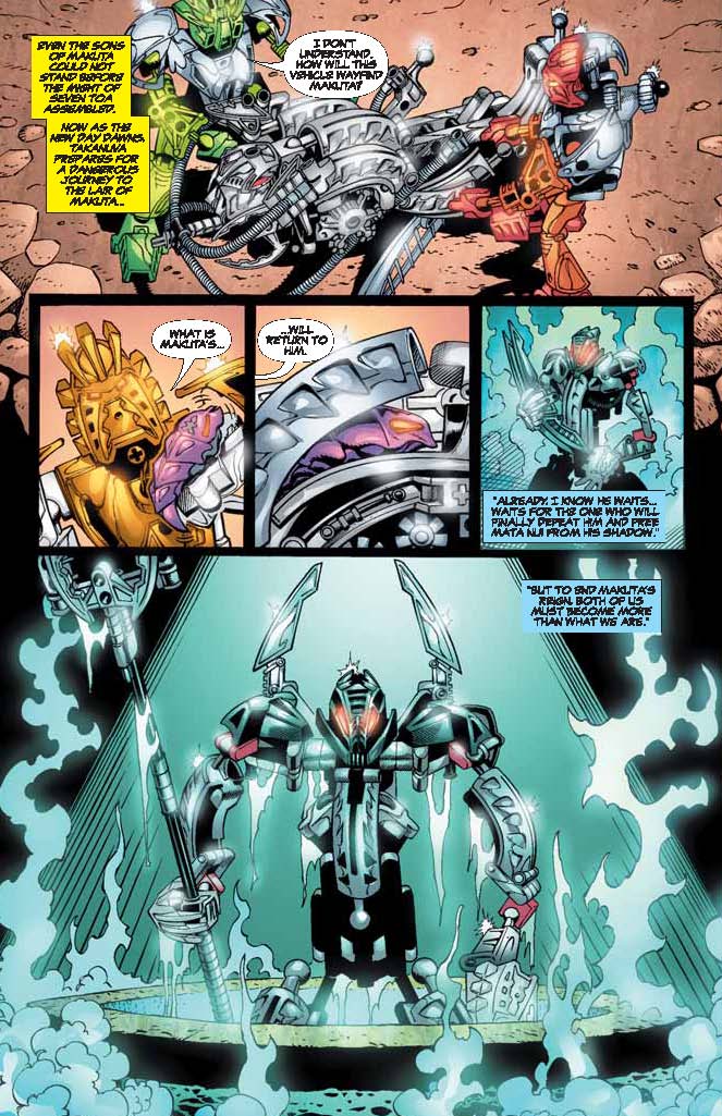 Read online Bionicle comic -  Issue #14 - 15