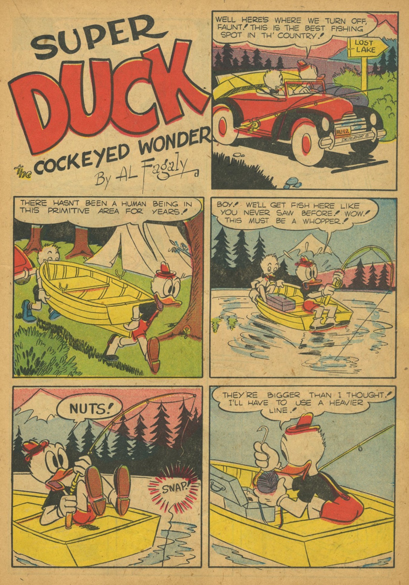 Read online Super Duck Comics comic -  Issue #13 - 33