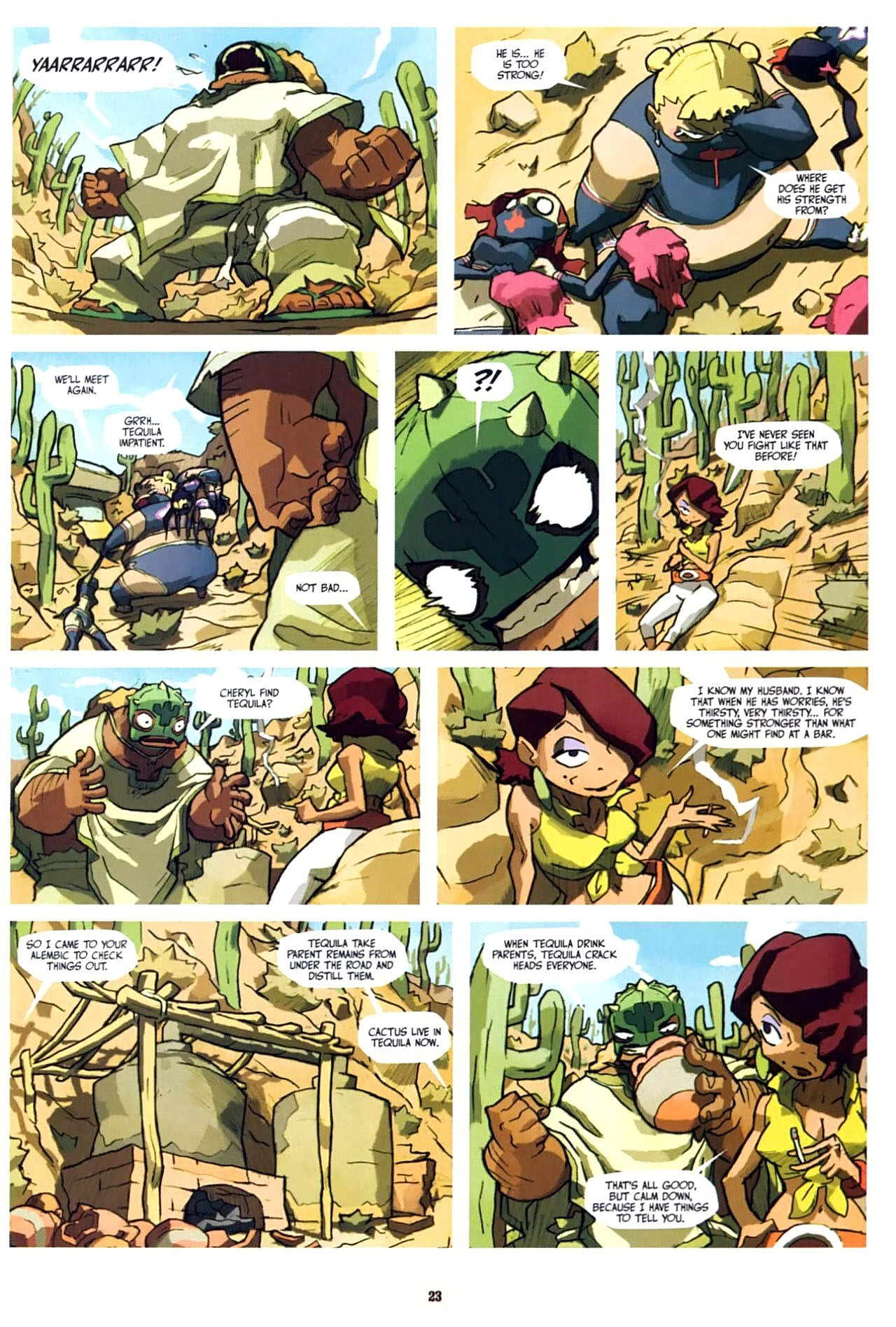 Read online Lucha Libre comic -  Issue #4 - 25