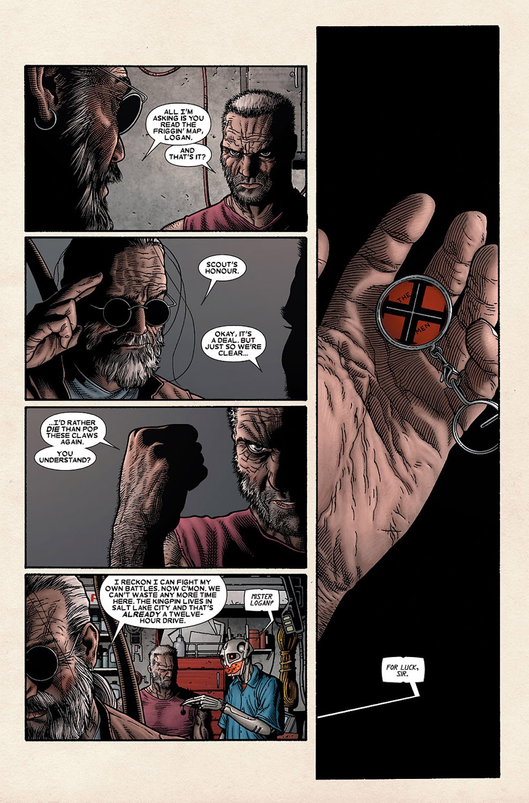 Wolverine: Old Man Logan issue Full - Page 52