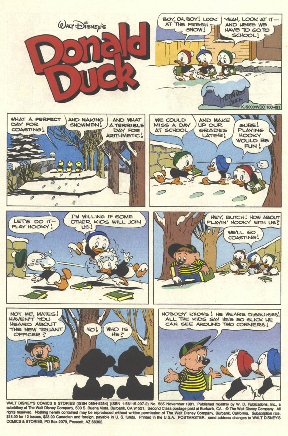 Read online Walt Disney's Comics and Stories comic -  Issue #565 - 2