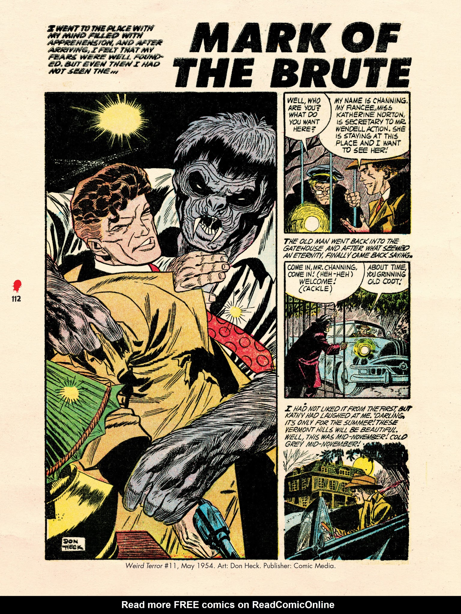 Read online Chilling Archives of Horror Comics comic -  Issue # TPB 21 - 113