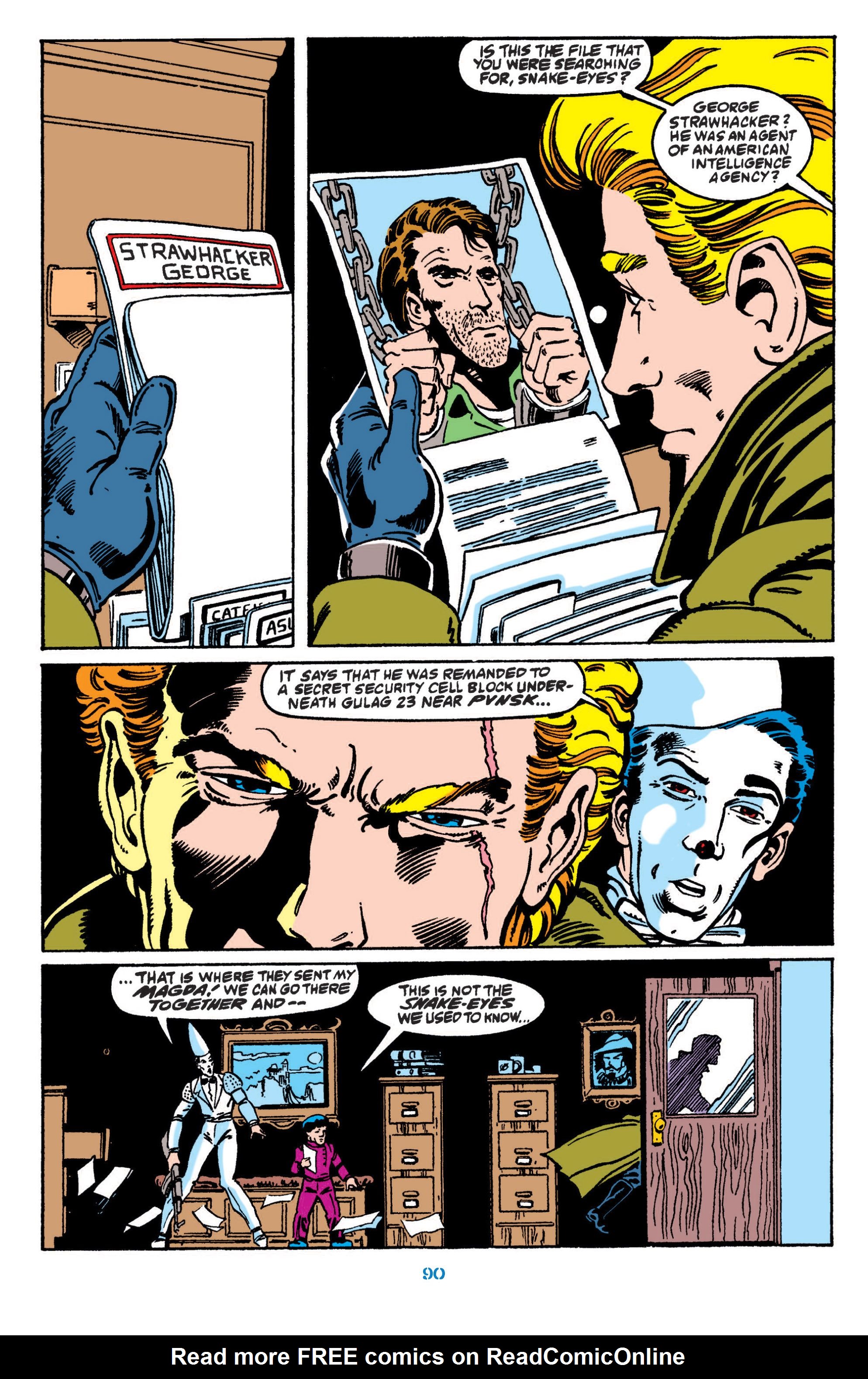 Read online Classic G.I. Joe comic -  Issue # TPB 11 (Part 1) - 91