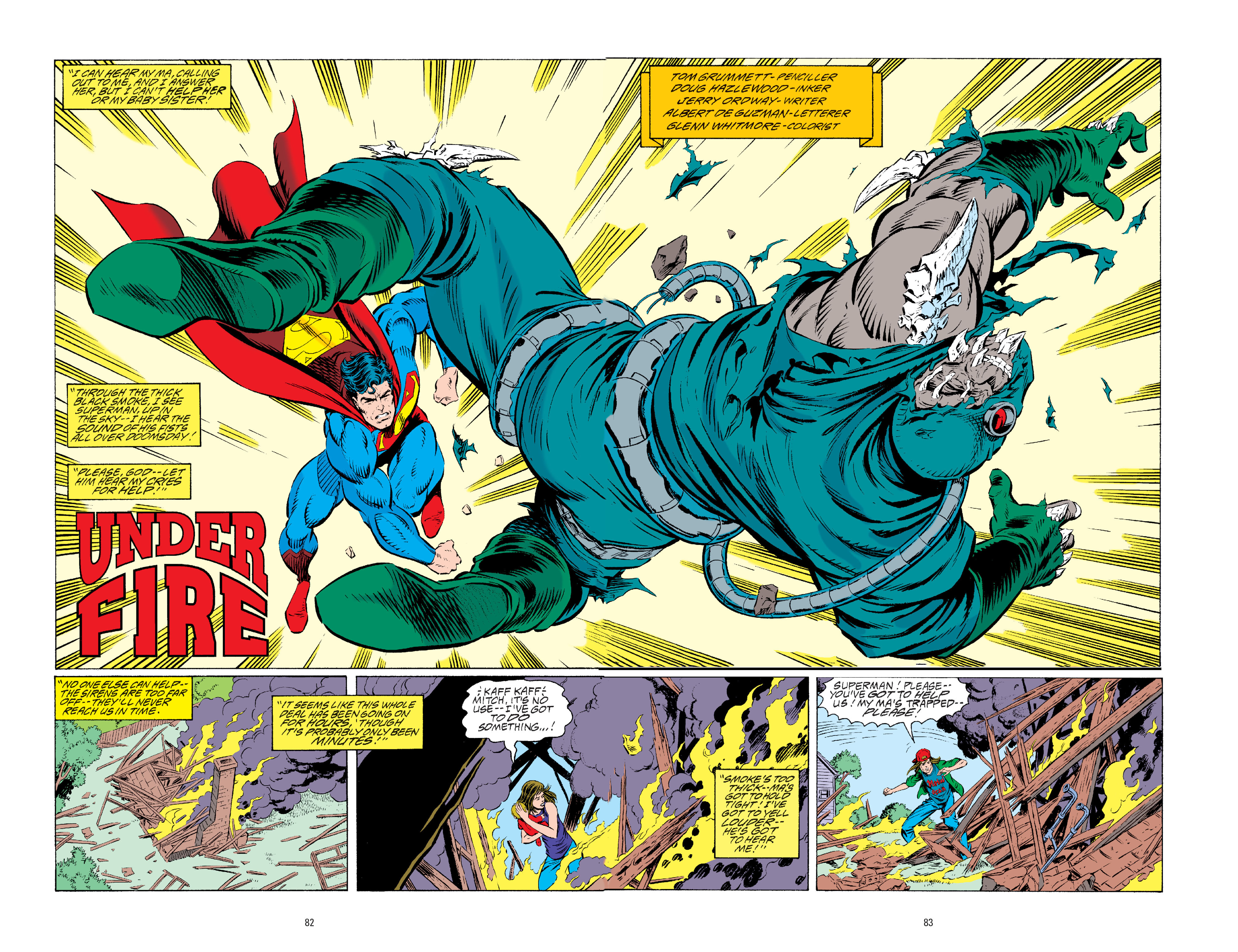 Read online Superman: The Death and Return of Superman Omnibus comic -  Issue # TPB (Part 1) - 75