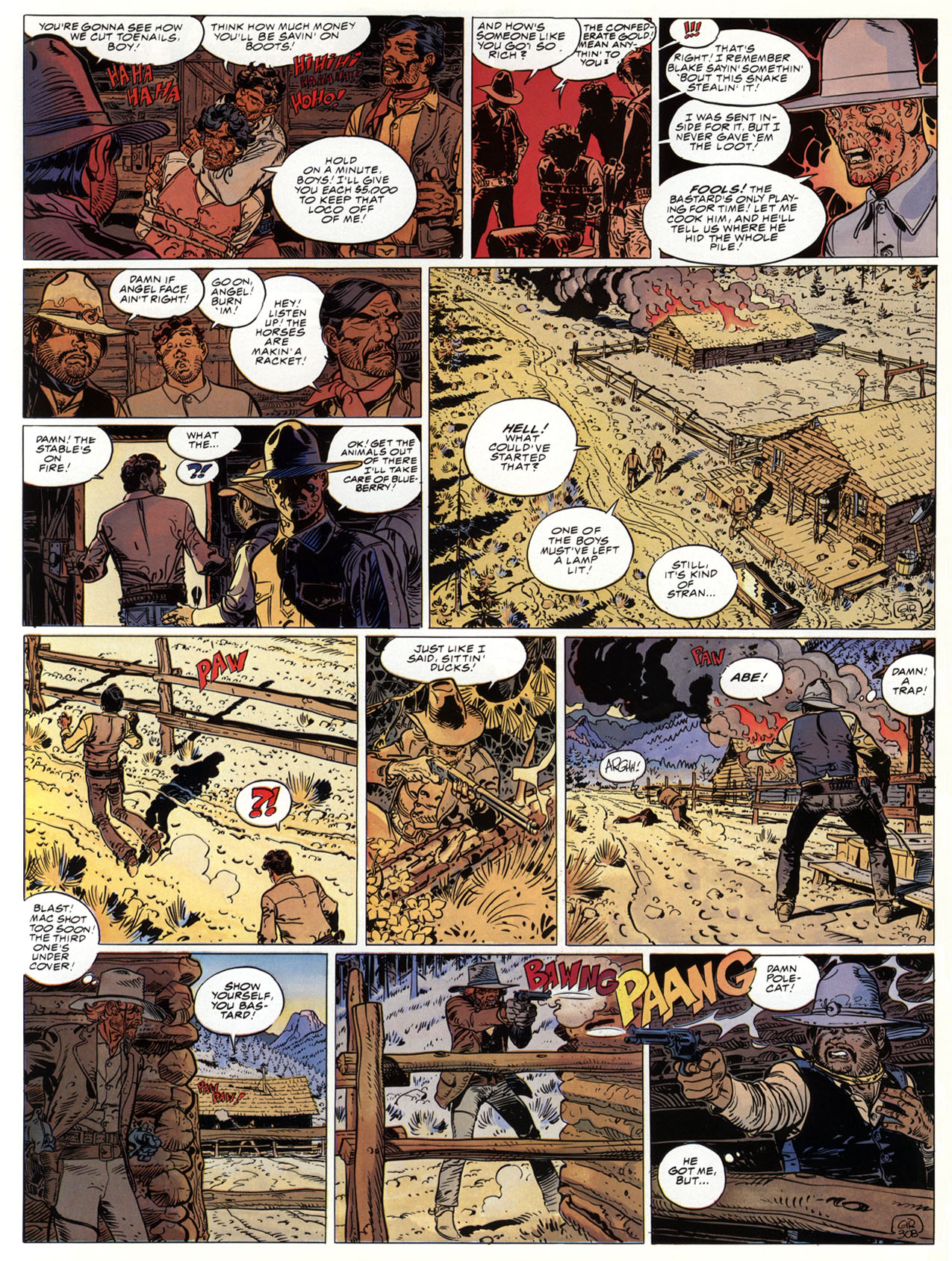 Read online Epic Graphic Novel: Blueberry comic -  Issue #5 - 82