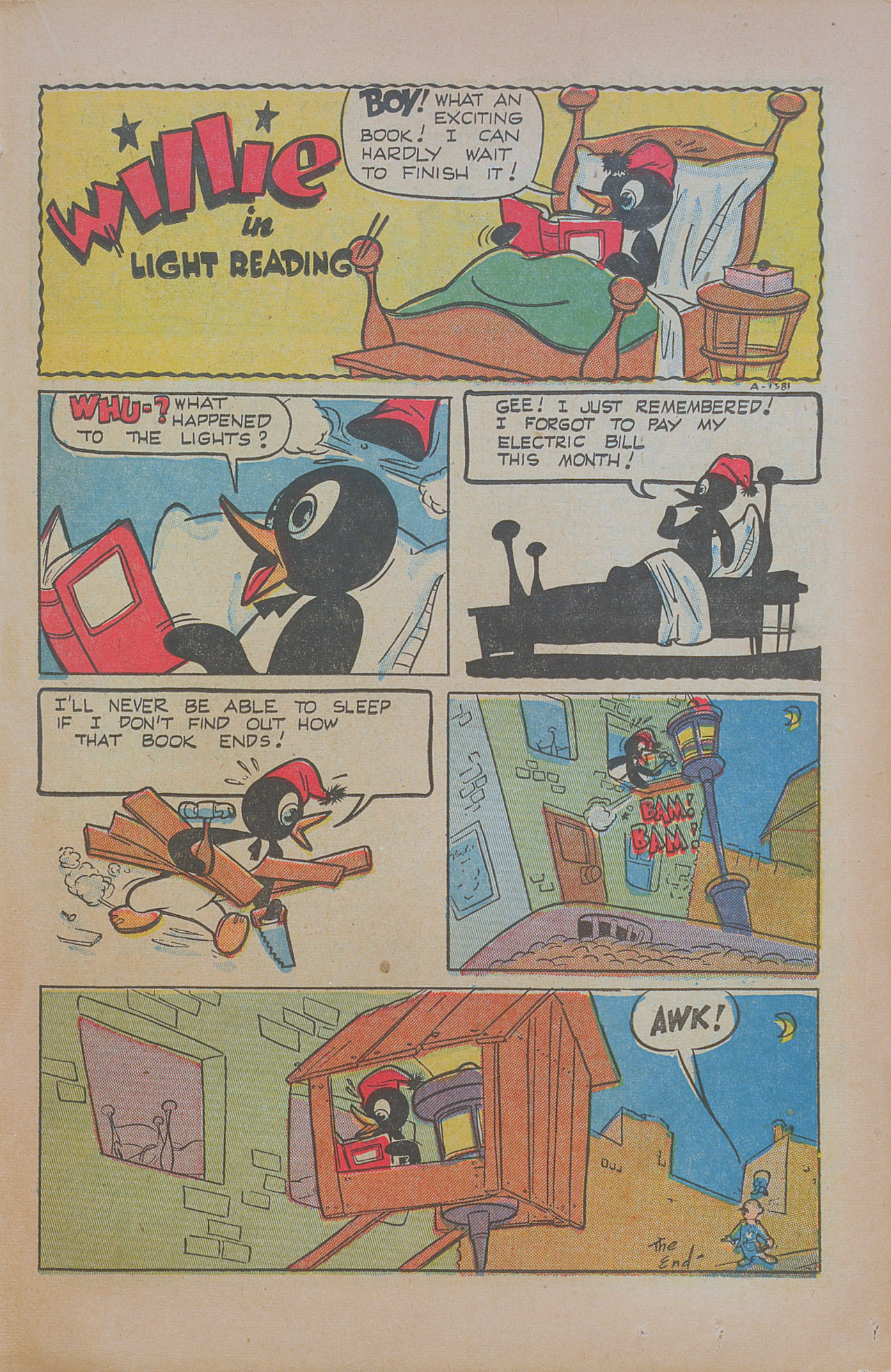 Read online Willie The Penguin comic -  Issue #6 - 19