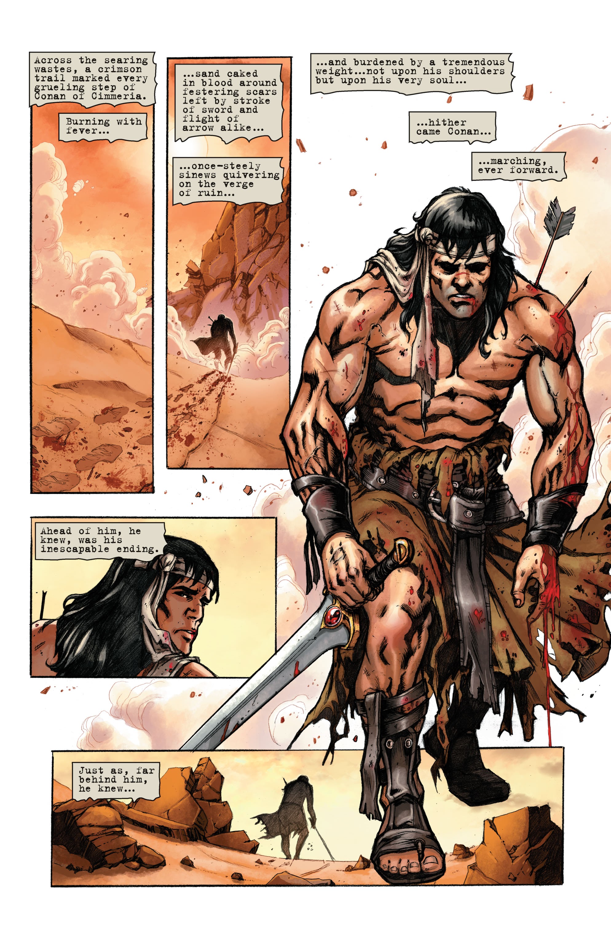 Read online Conan Chronicles Epic Collection comic -  Issue # TPB Blood In His Wake (Part 2) - 35