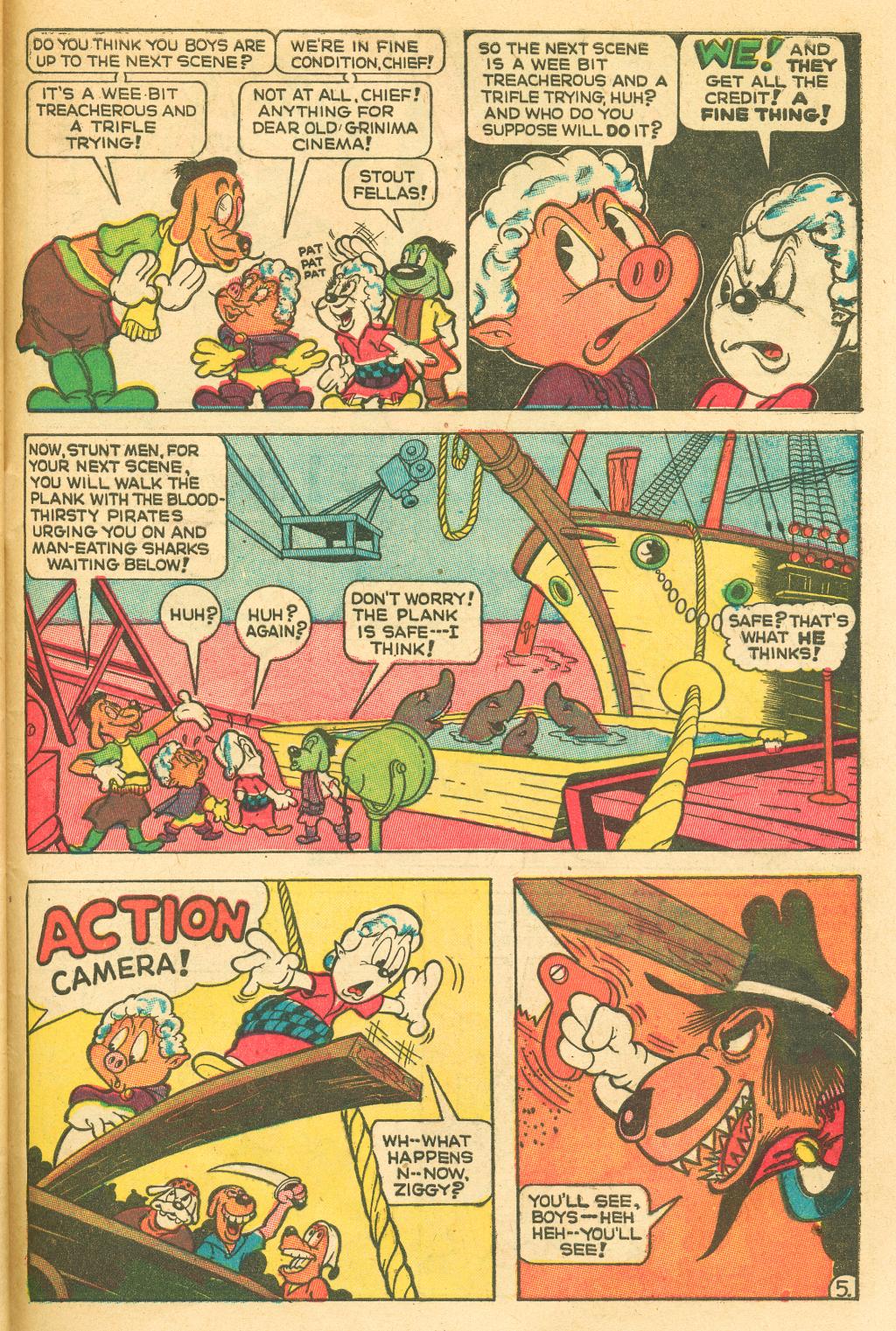 Read online Ziggy Pig-Silly Seal Comics (1944) comic -  Issue #6 - 43
