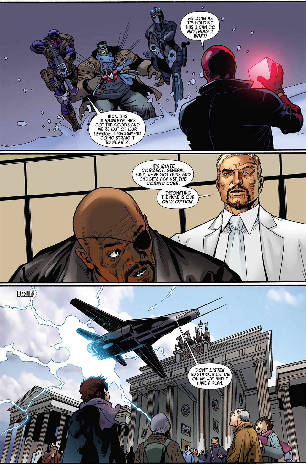 Read online Ultimate Avengers comic -  Issue #6 - 6