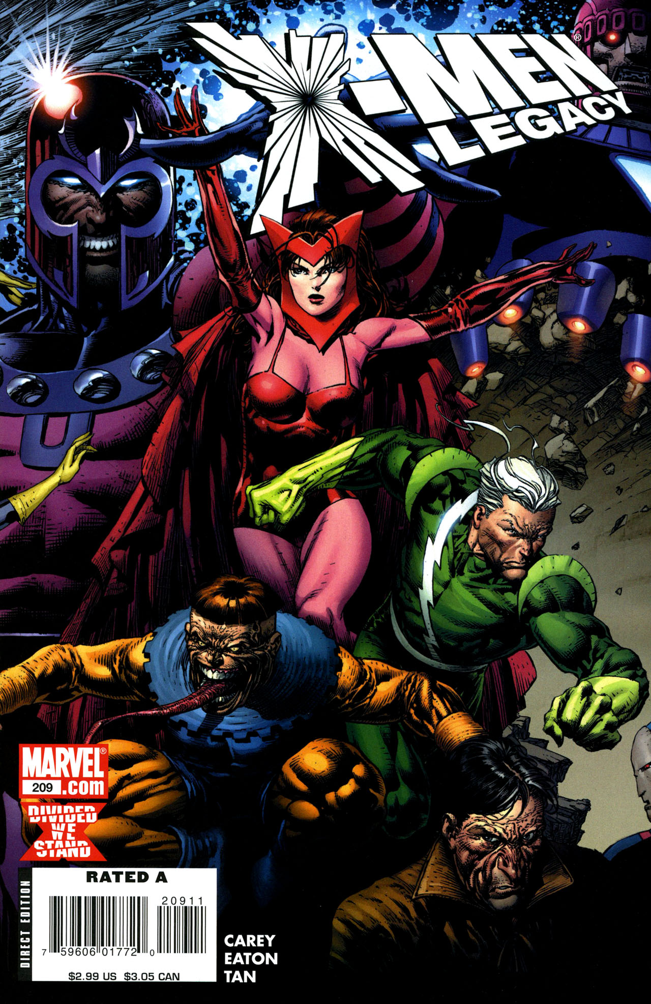 Read online X-Men Legacy (2008) comic -  Issue #209 - 1