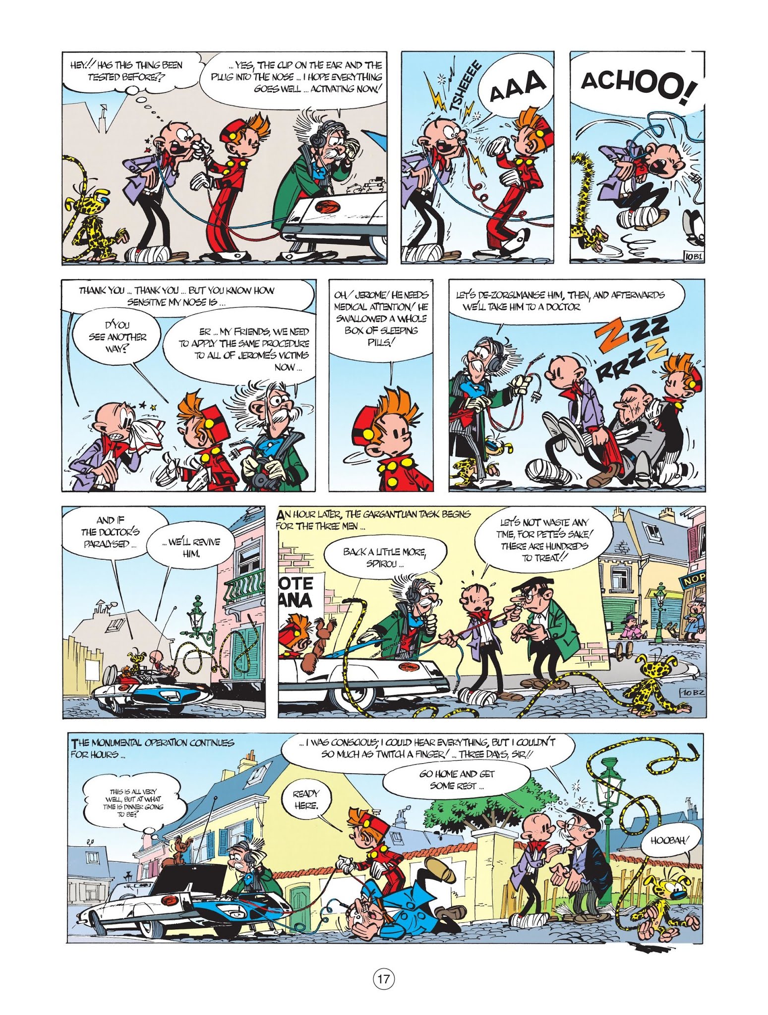 Read online Spirou & Fantasio (2009) comic -  Issue #15 - 19