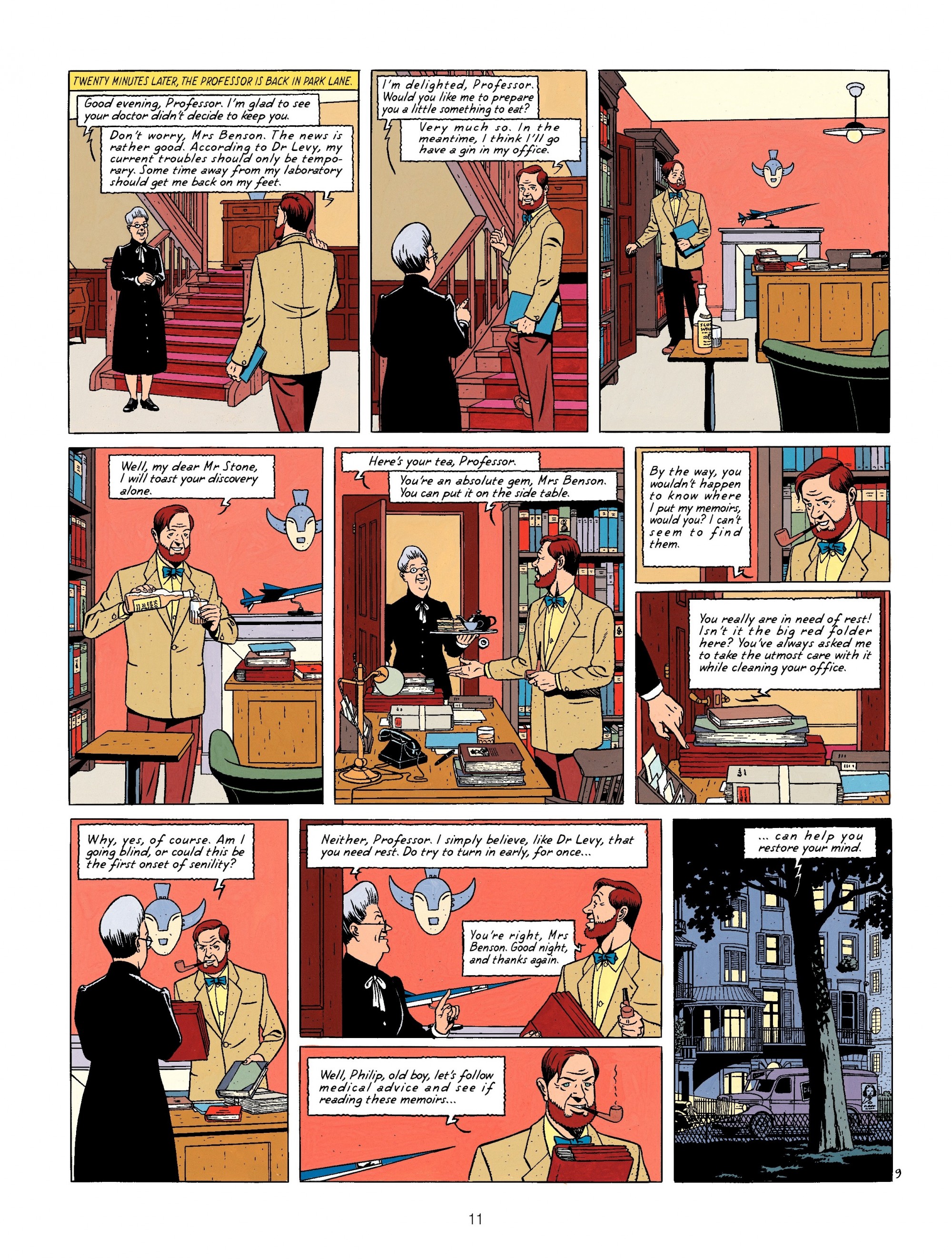 Read online Blake & Mortimer comic -  Issue #11 - 11