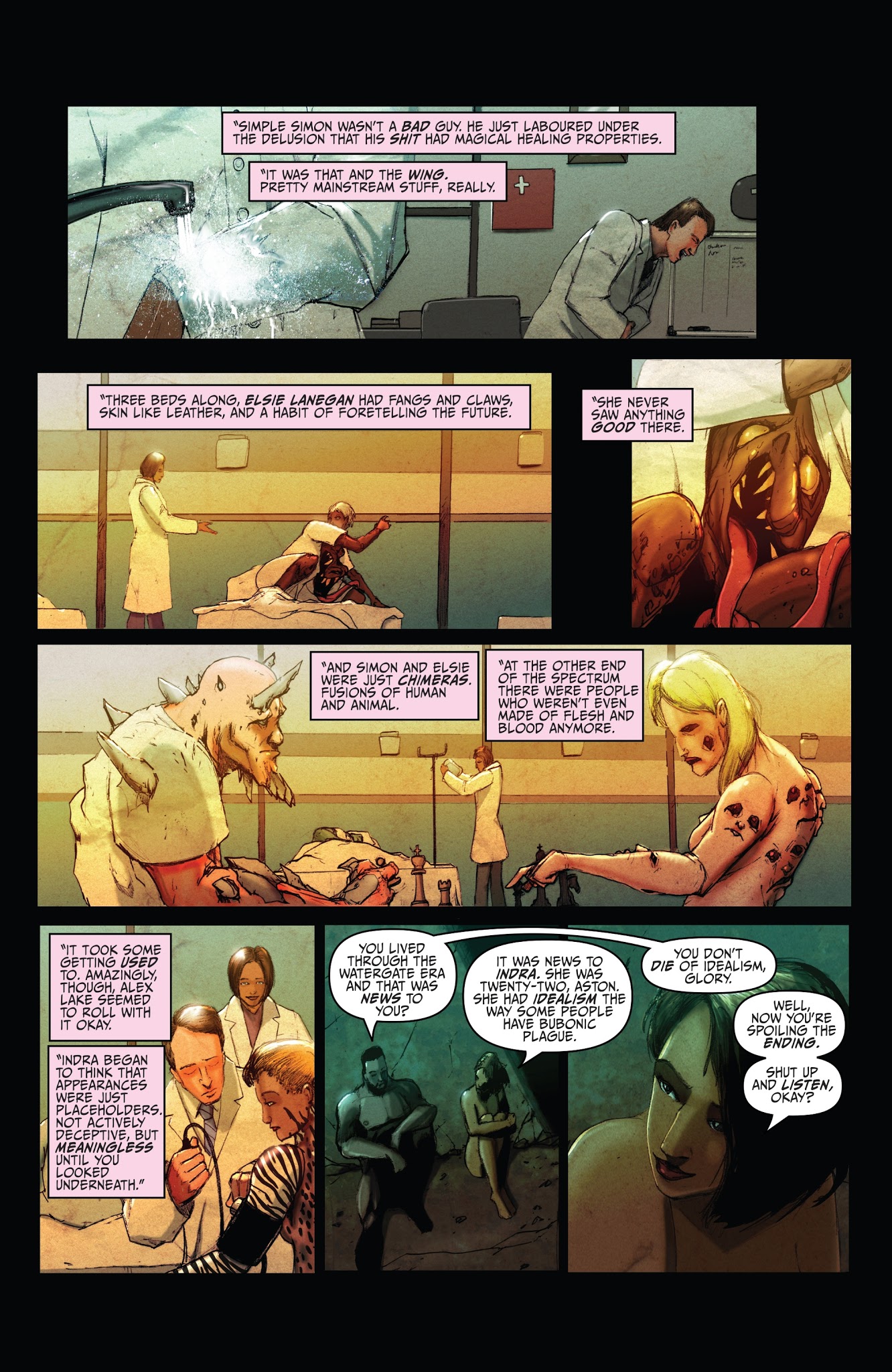 Read online Darkness Visible comic -  Issue #6 - 10