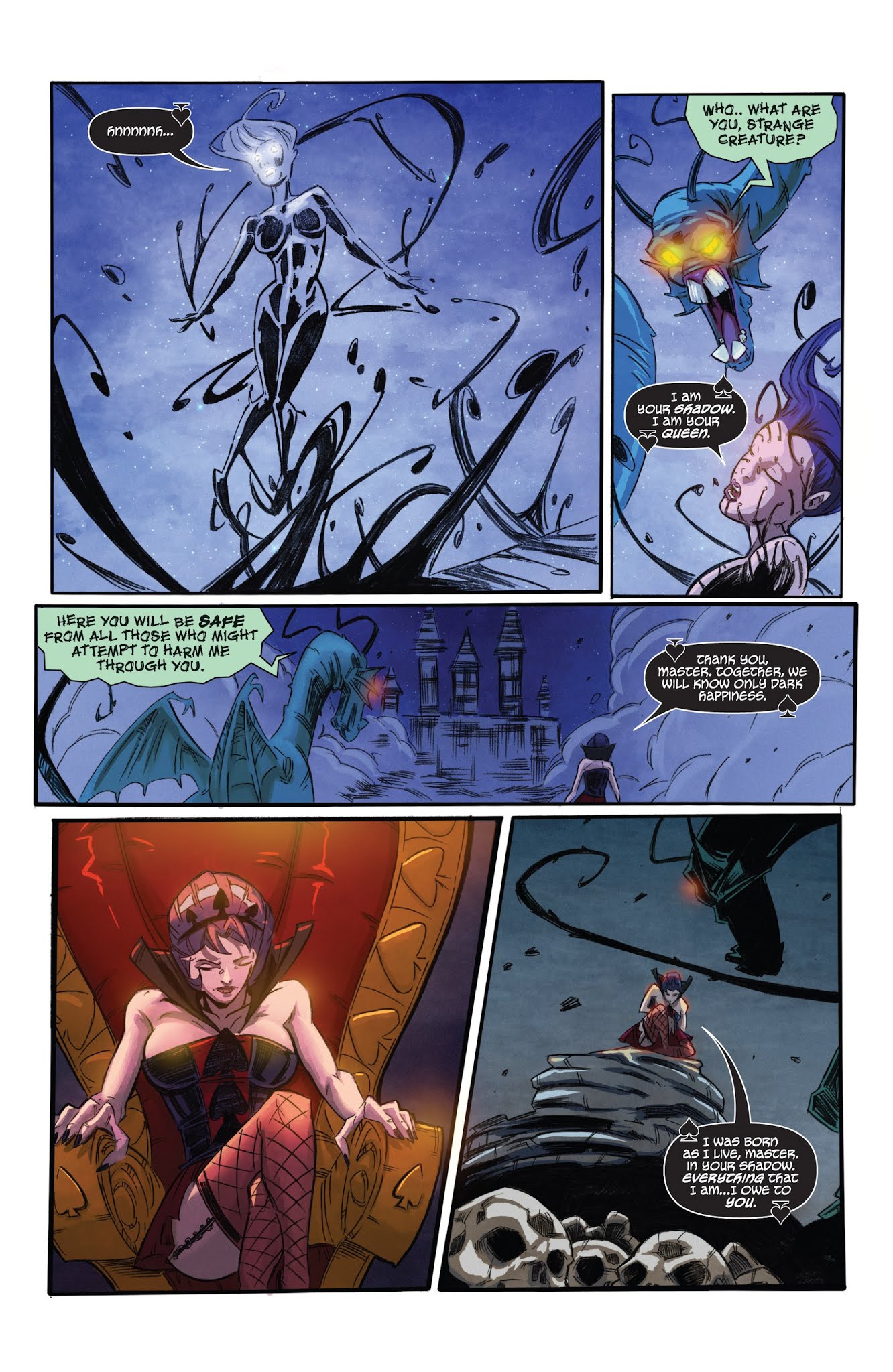 Read online Grimm Fairy Tales presents Wonderland: Through the Looking Glass comic -  Issue #2 - 13