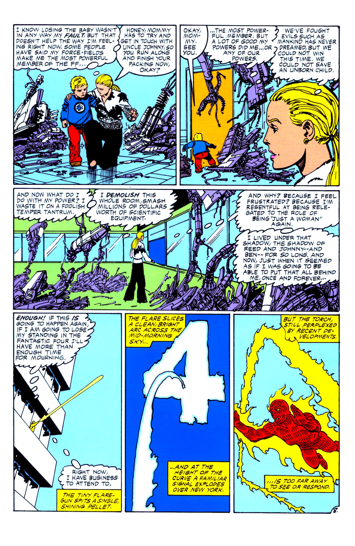Read online Fantastic Four Visionaries: John Byrne comic -  Issue # TPB 5 - 97