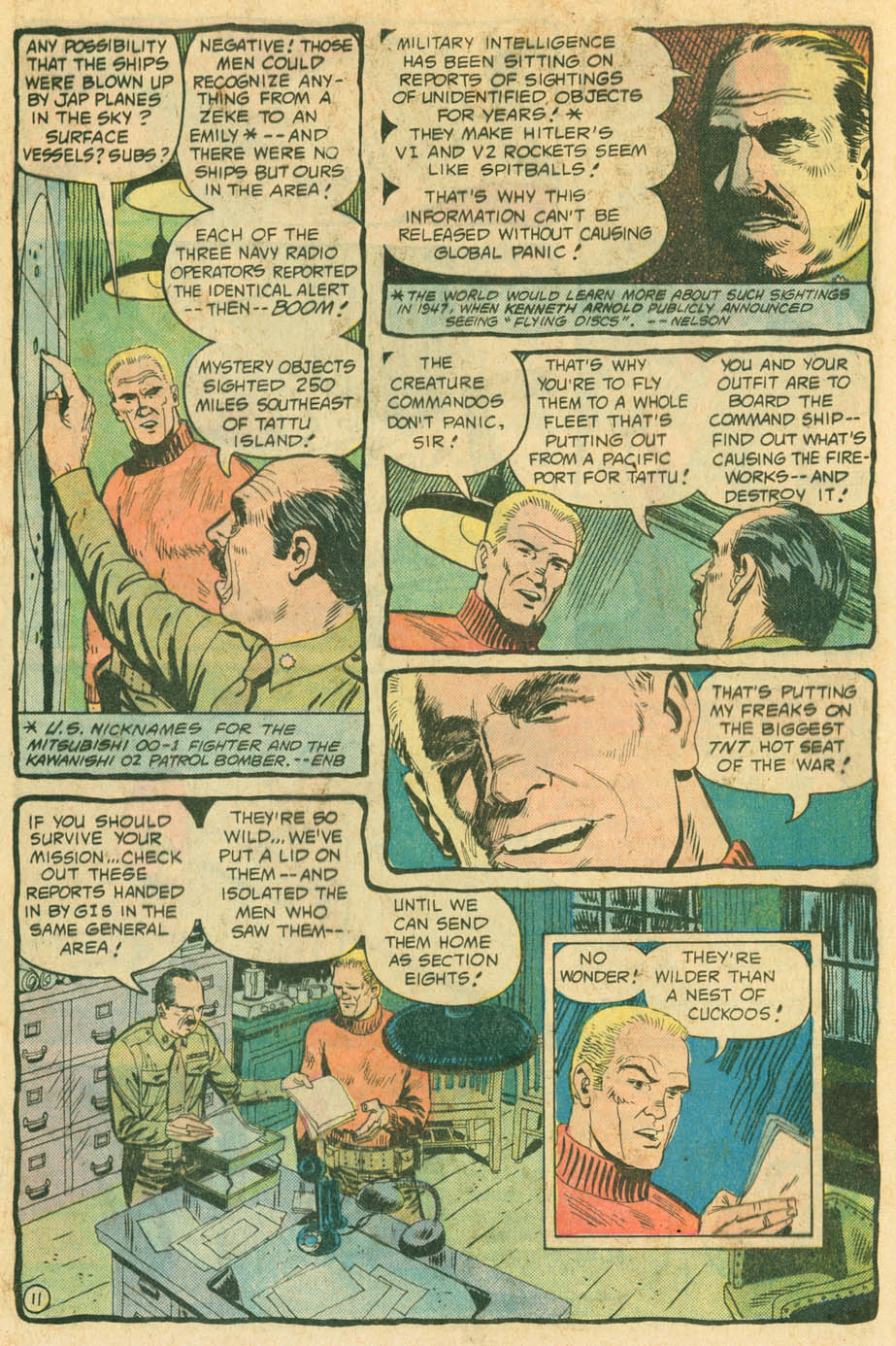 Read online Weird War Tales (1971) comic -  Issue #111 - 16