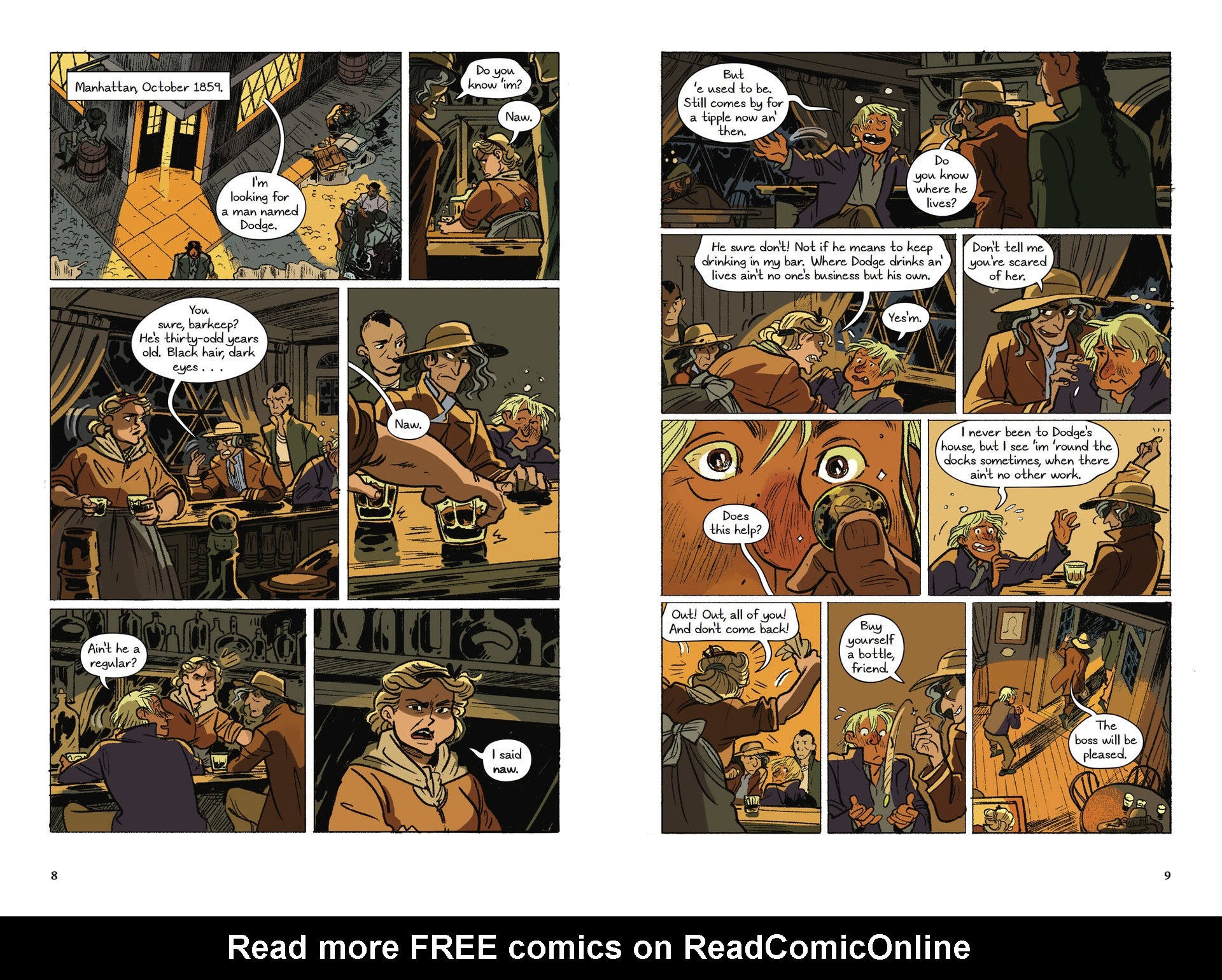 Read online Knife's Edge comic -  Issue # TPB - 6