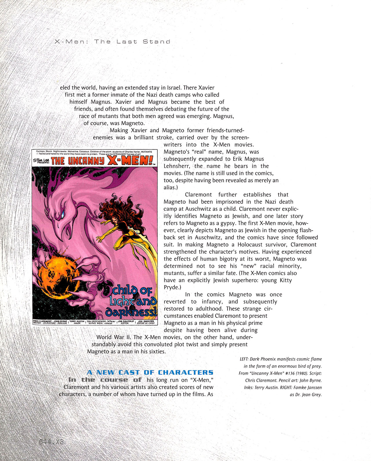 Read online The Art of X-Men: The Last Stand comic -  Issue # TPB - 43