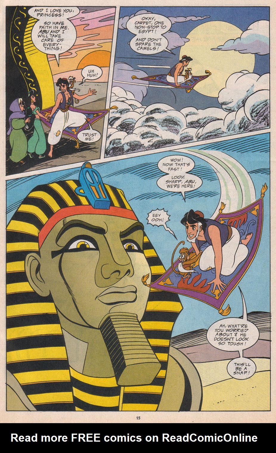 Read online Disney's Aladdin comic -  Issue #2 - 16