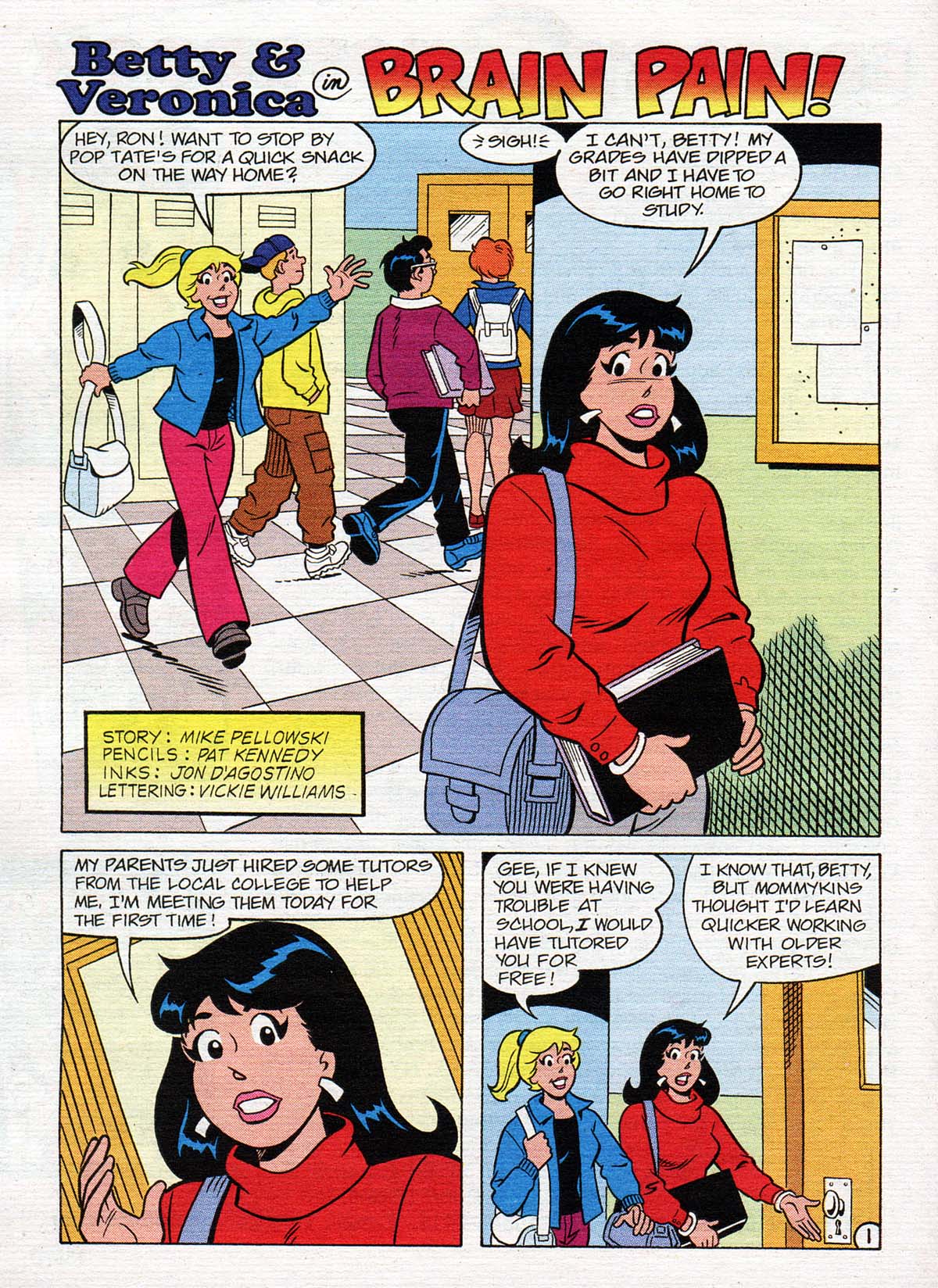 Read online Betty and Veronica Digest Magazine comic -  Issue #145 - 92