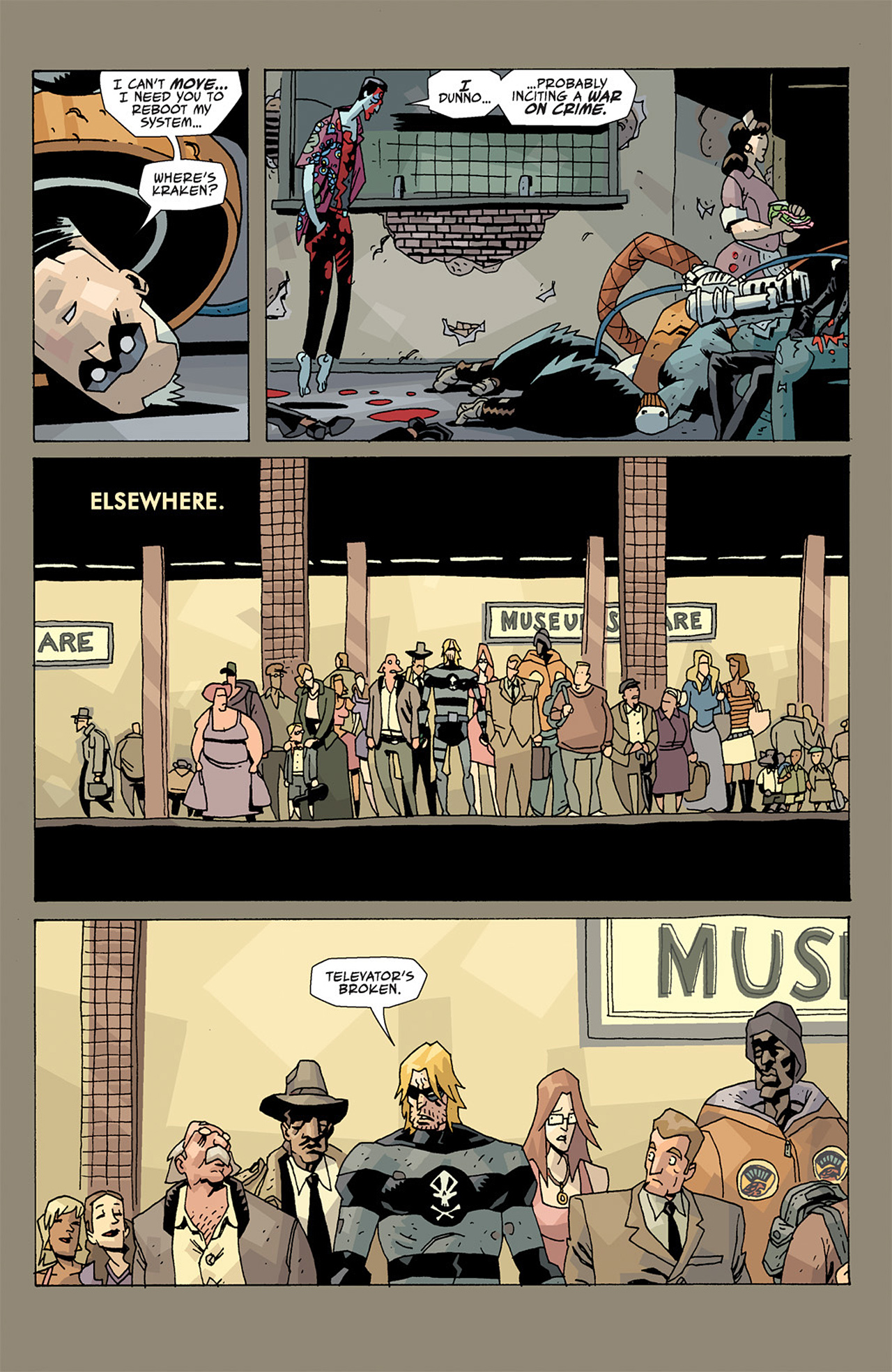 Read online The Umbrella Academy: Dallas comic -  Issue #4 - 10