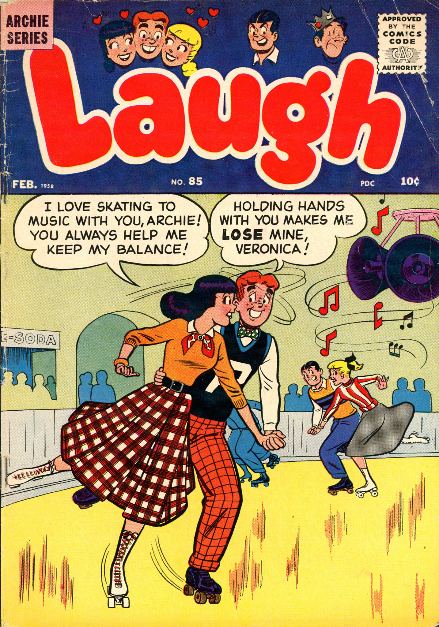 Read online Laugh (Comics) comic -  Issue #85 - 1