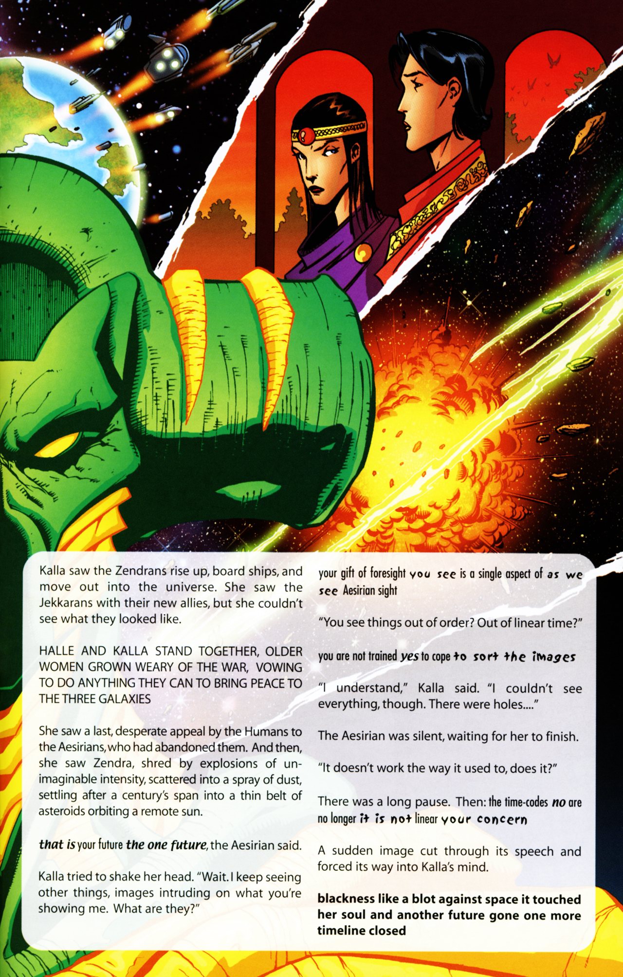 Read online Zendra (2002) comic -  Issue #6 - 33