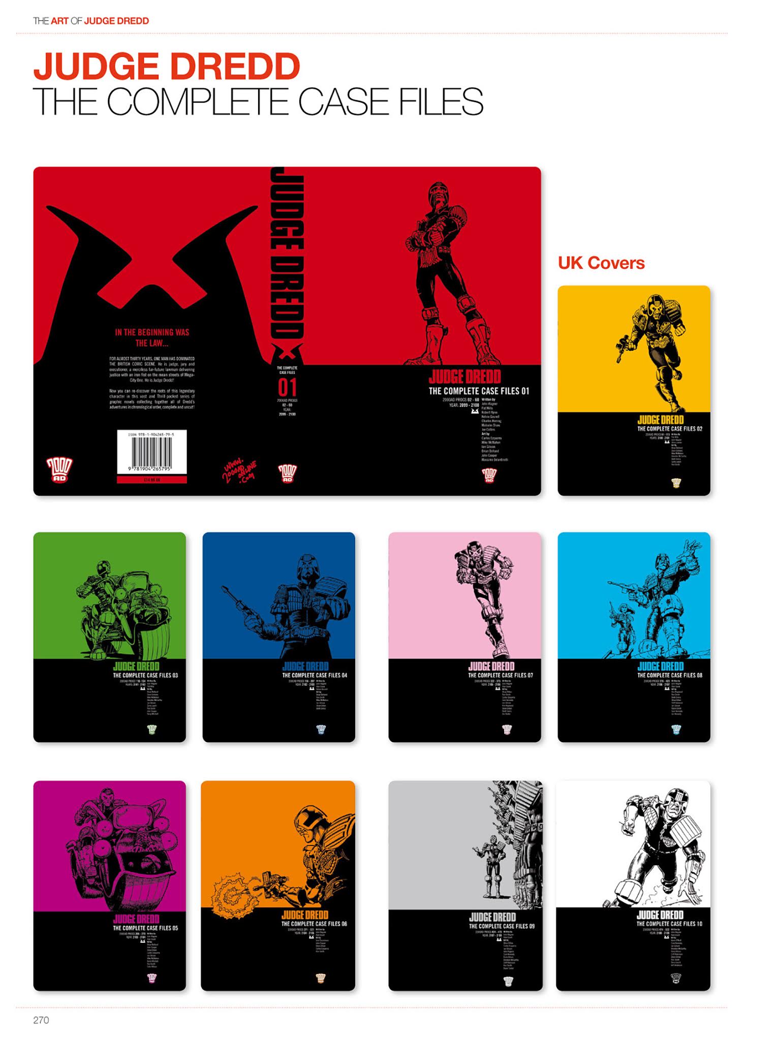 Read online The Art of Judge Dredd: Featuring 35 Years of Zarjaz Covers comic -  Issue # TPB (Part 3) - 87