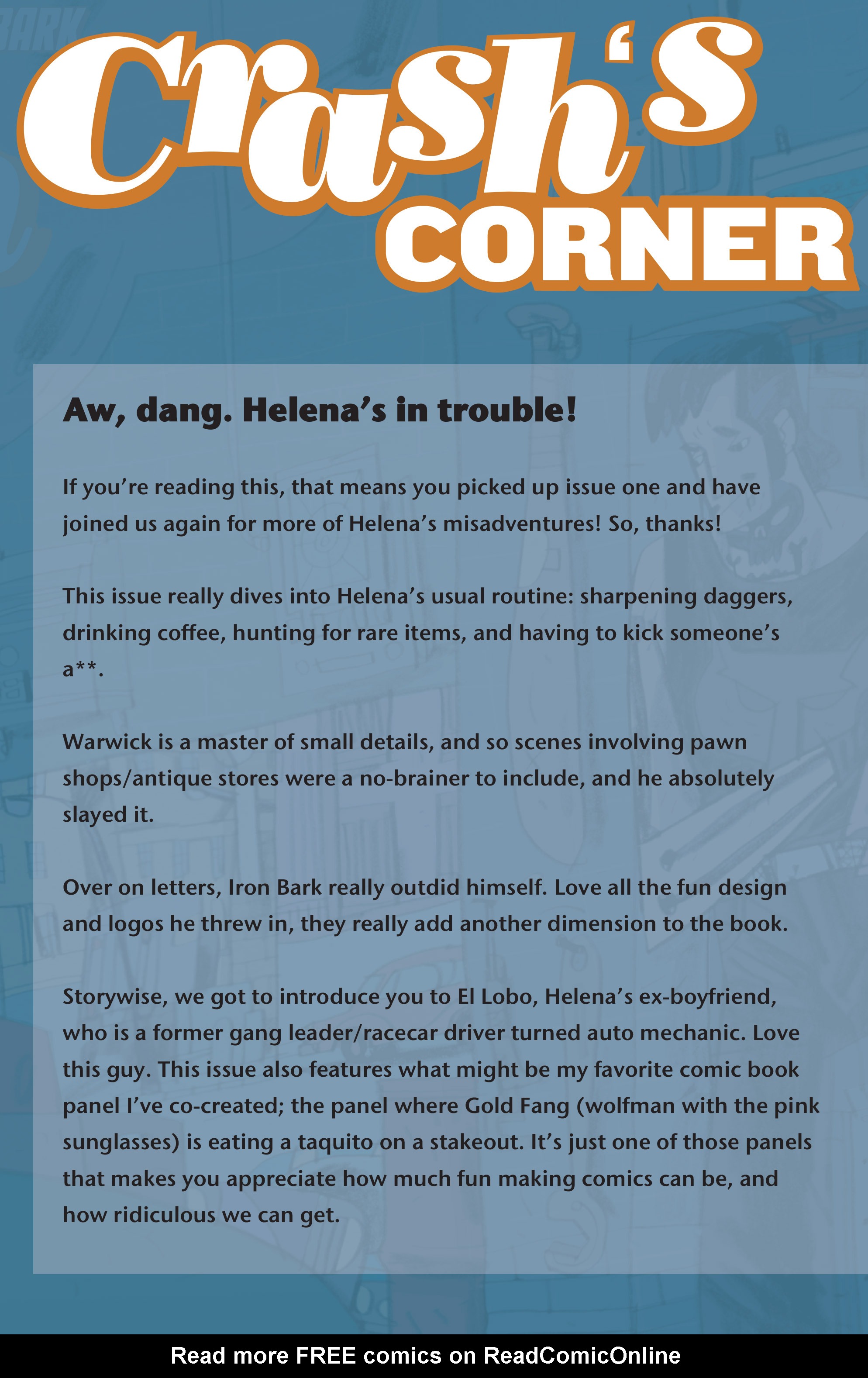 Read online Helena Crash comic -  Issue #2 - 24