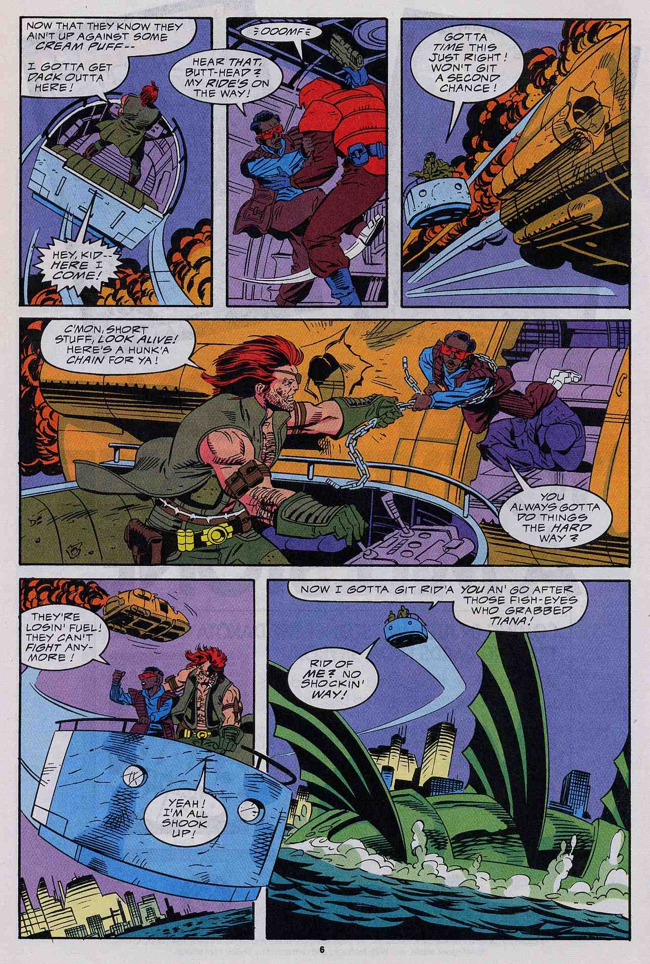 Read online Ravage 2099 comic -  Issue #7 - 7